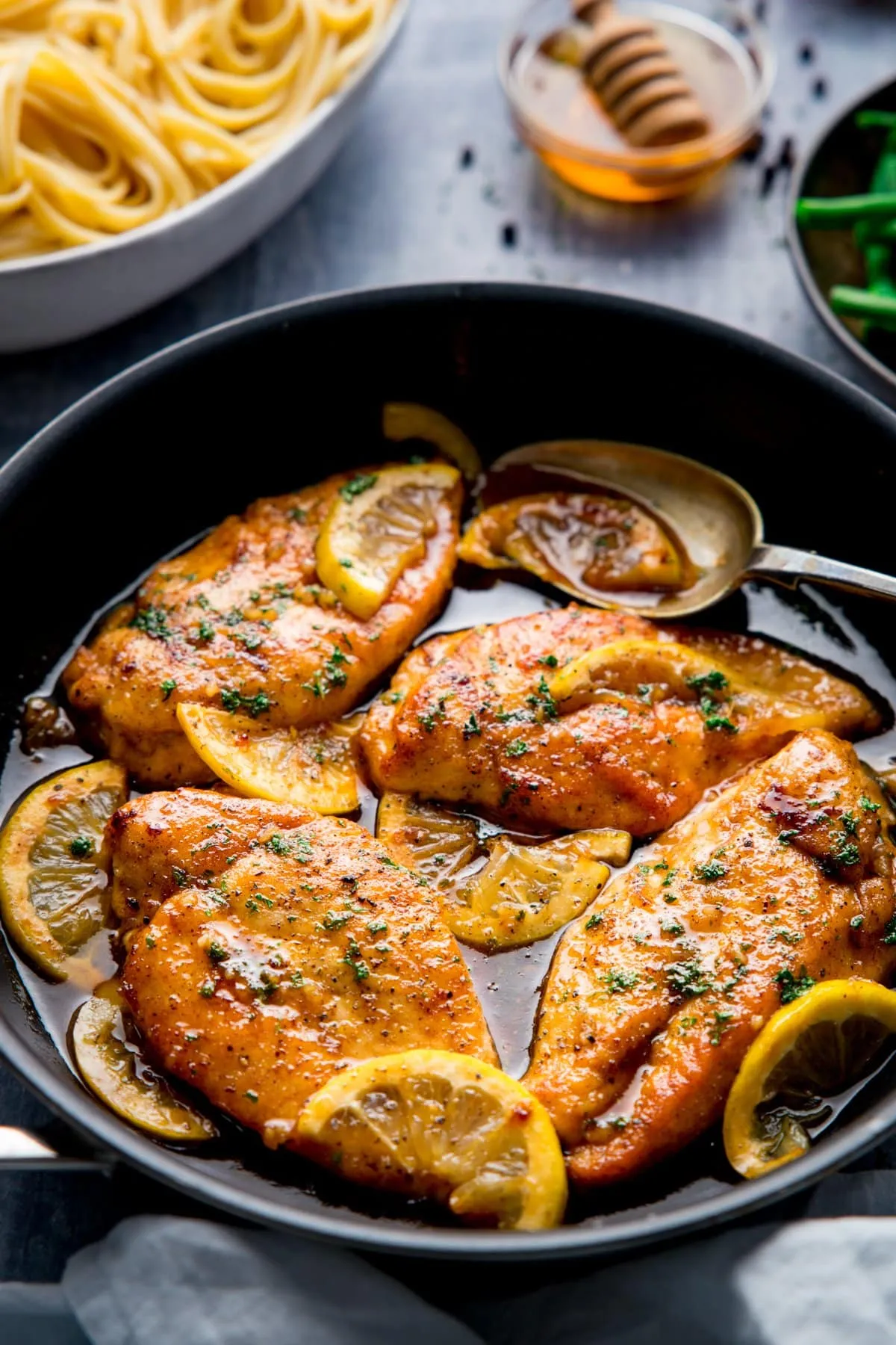 Honey Garlic Lemon Chicken