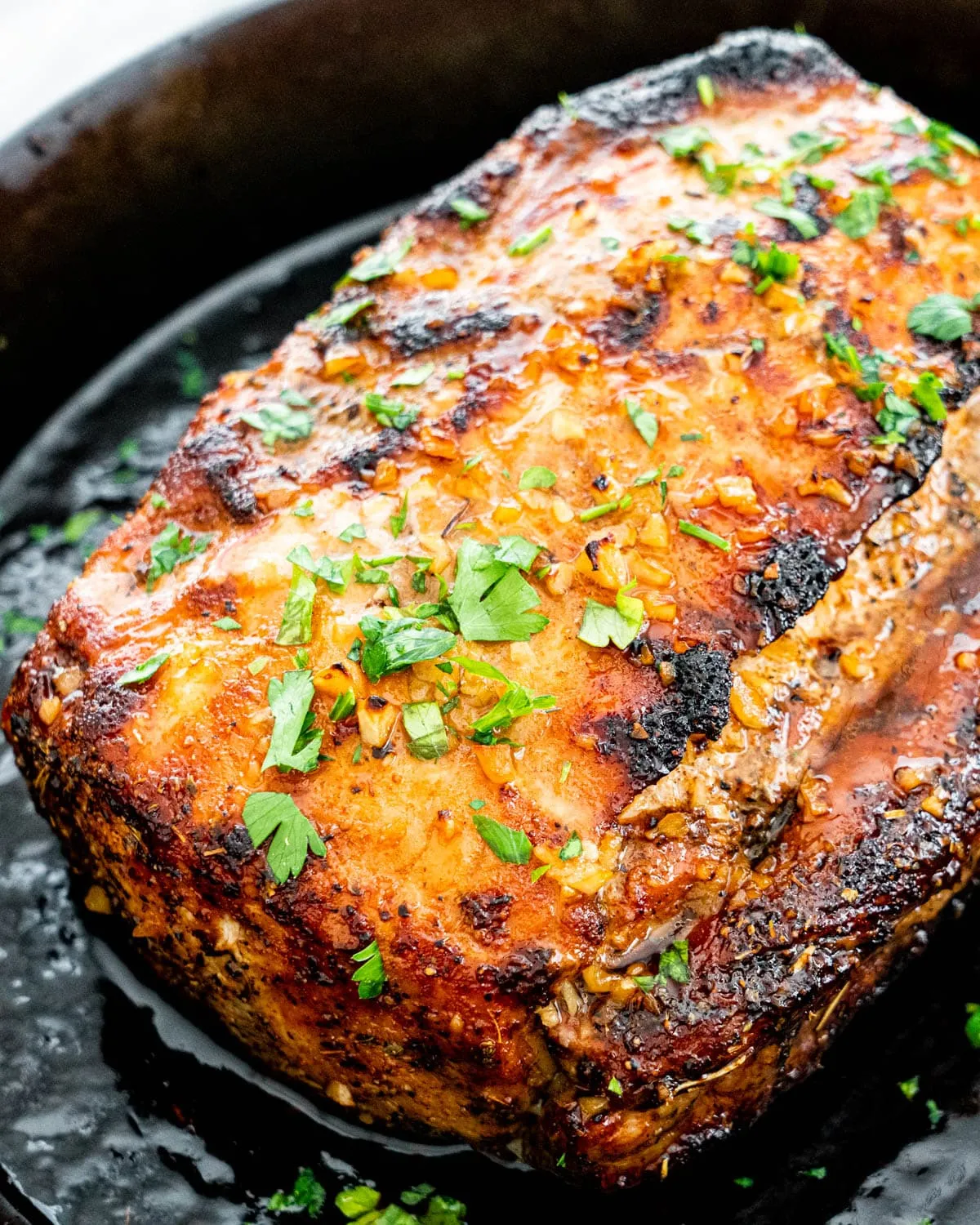 Honey Garlic Pork Loin Roast