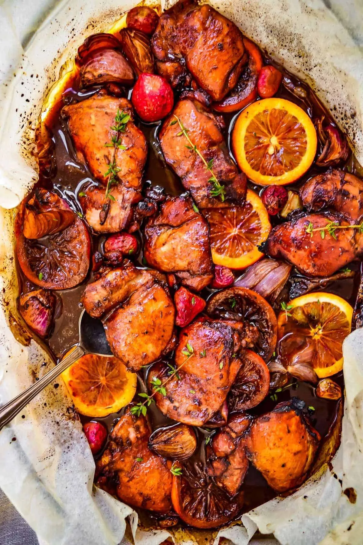 Honey Glazed Balsamic Chicken