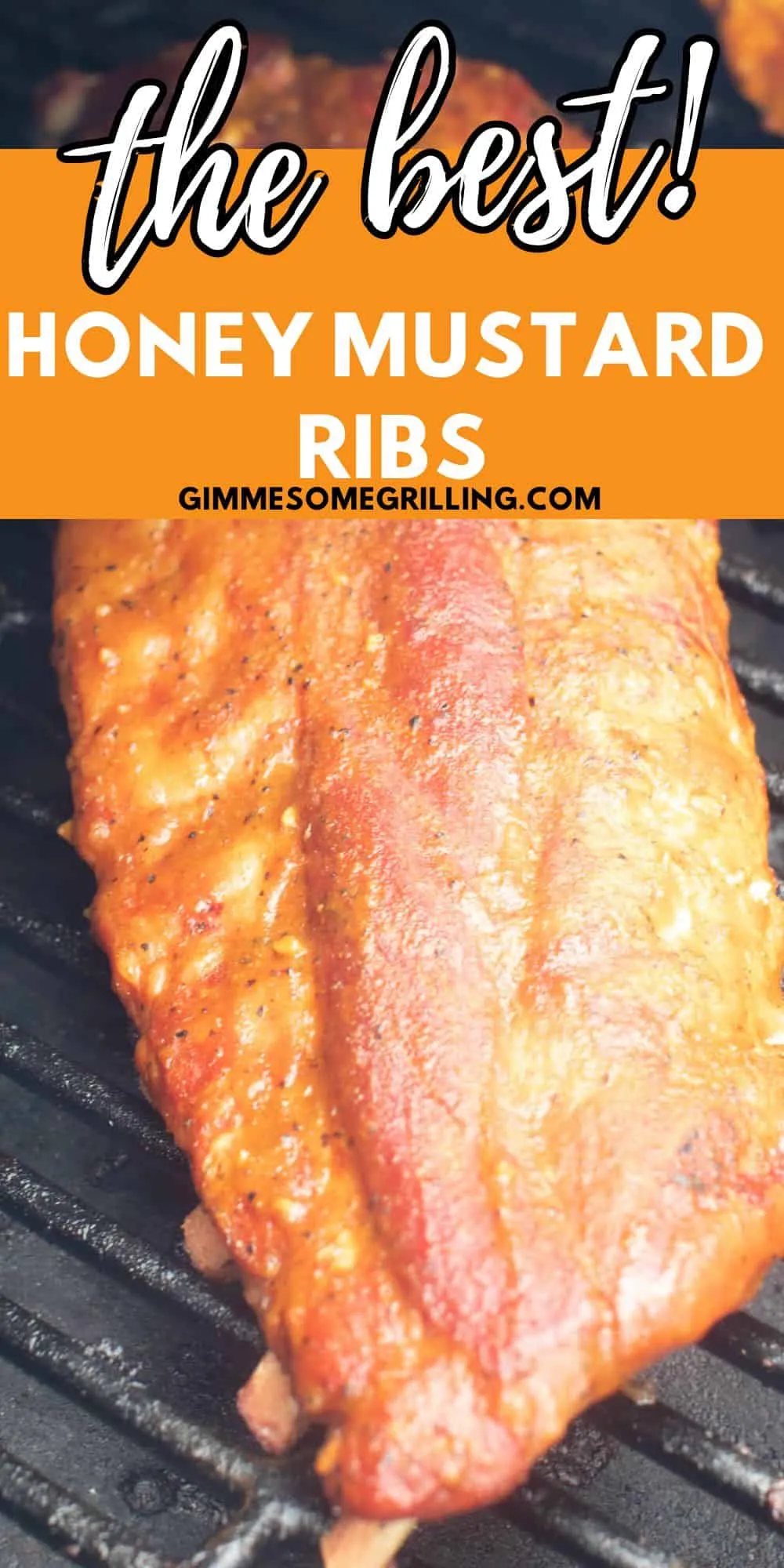 Honey Mustard Smoked Ribs
