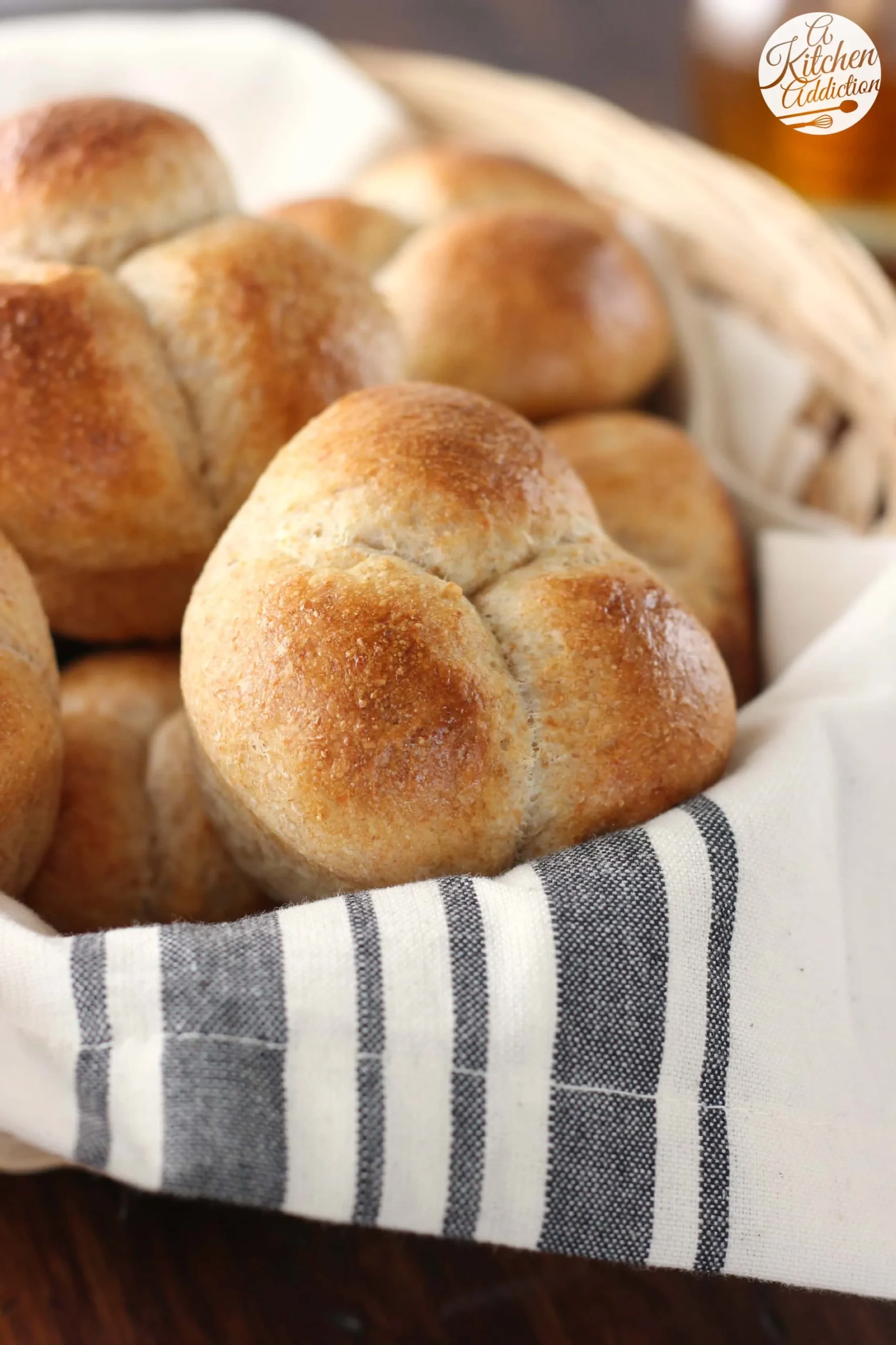 Honey Wheat Cloverleaf Rolls