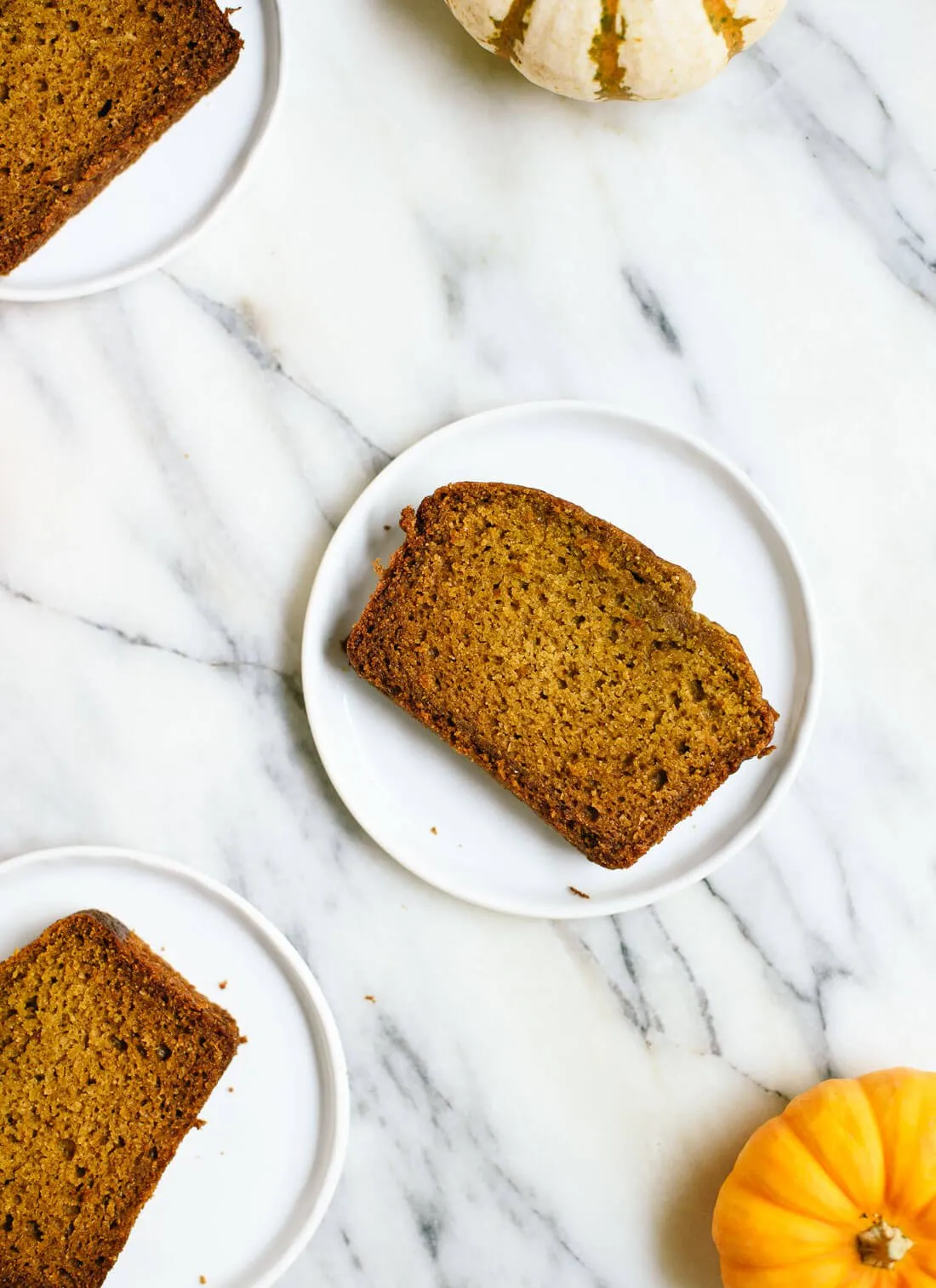 Honey Whole Wheat Pumpkin Bread