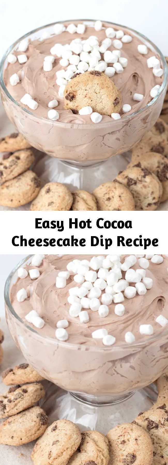 Hot Cocoa Cheesecake Dip