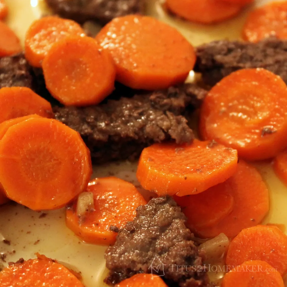 Hot Peppered Beef and Carrots