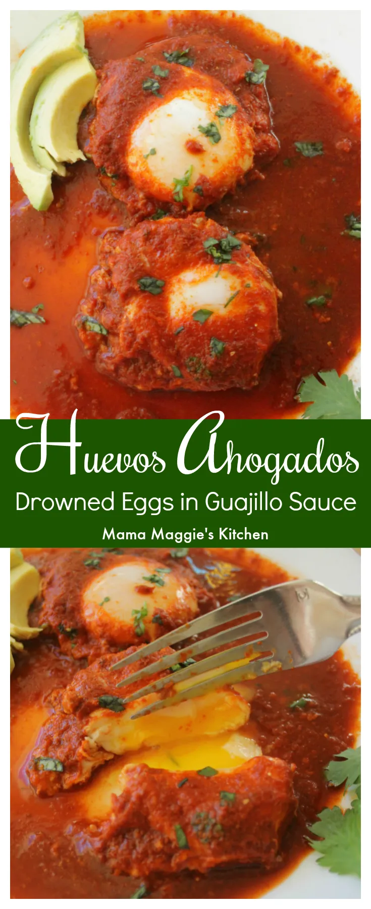 Huevos Ahogados (Drowned Eggs in Guajillo Sauce)