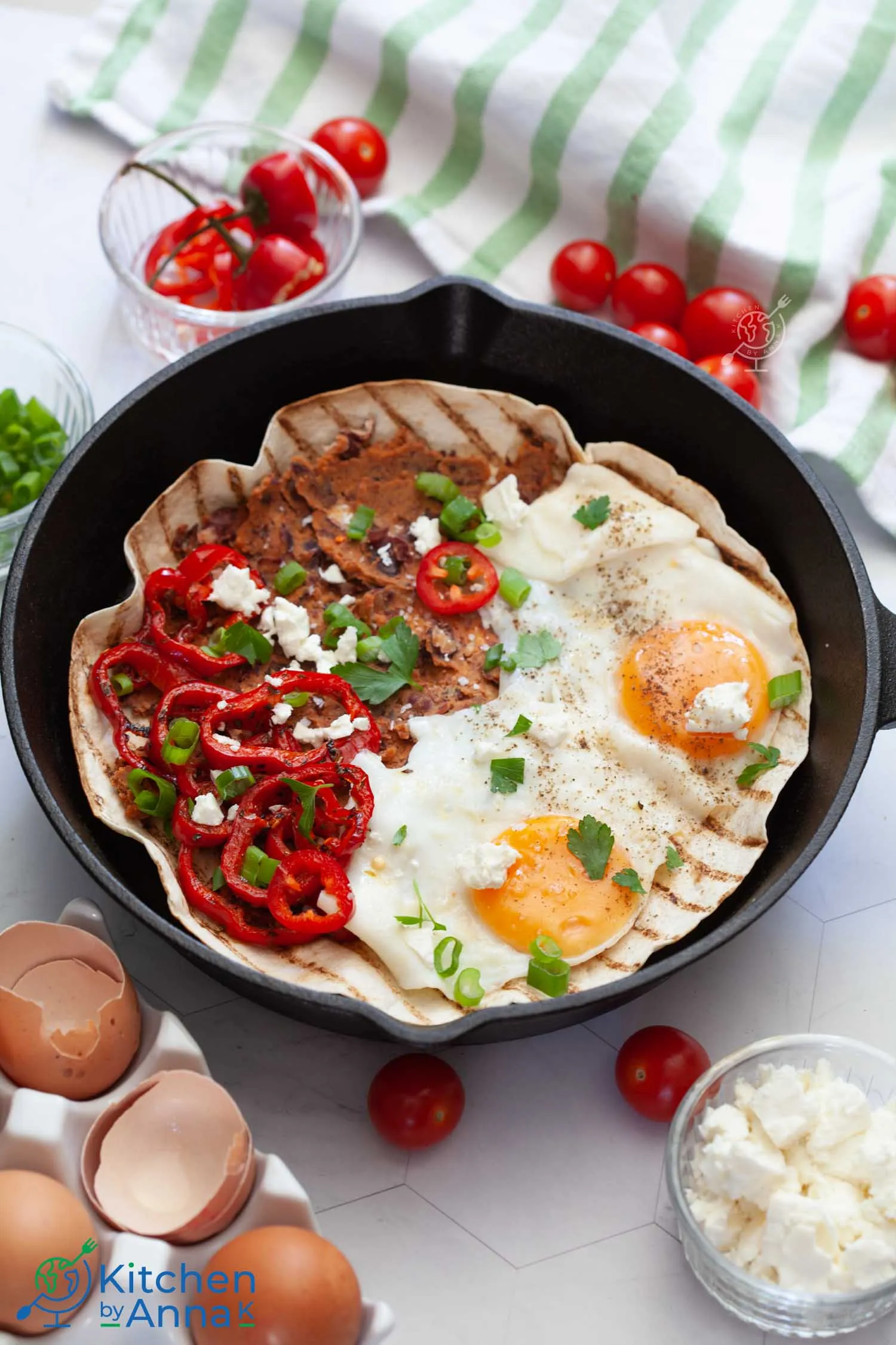 Huevos Rancheros Mexican Style Eggs