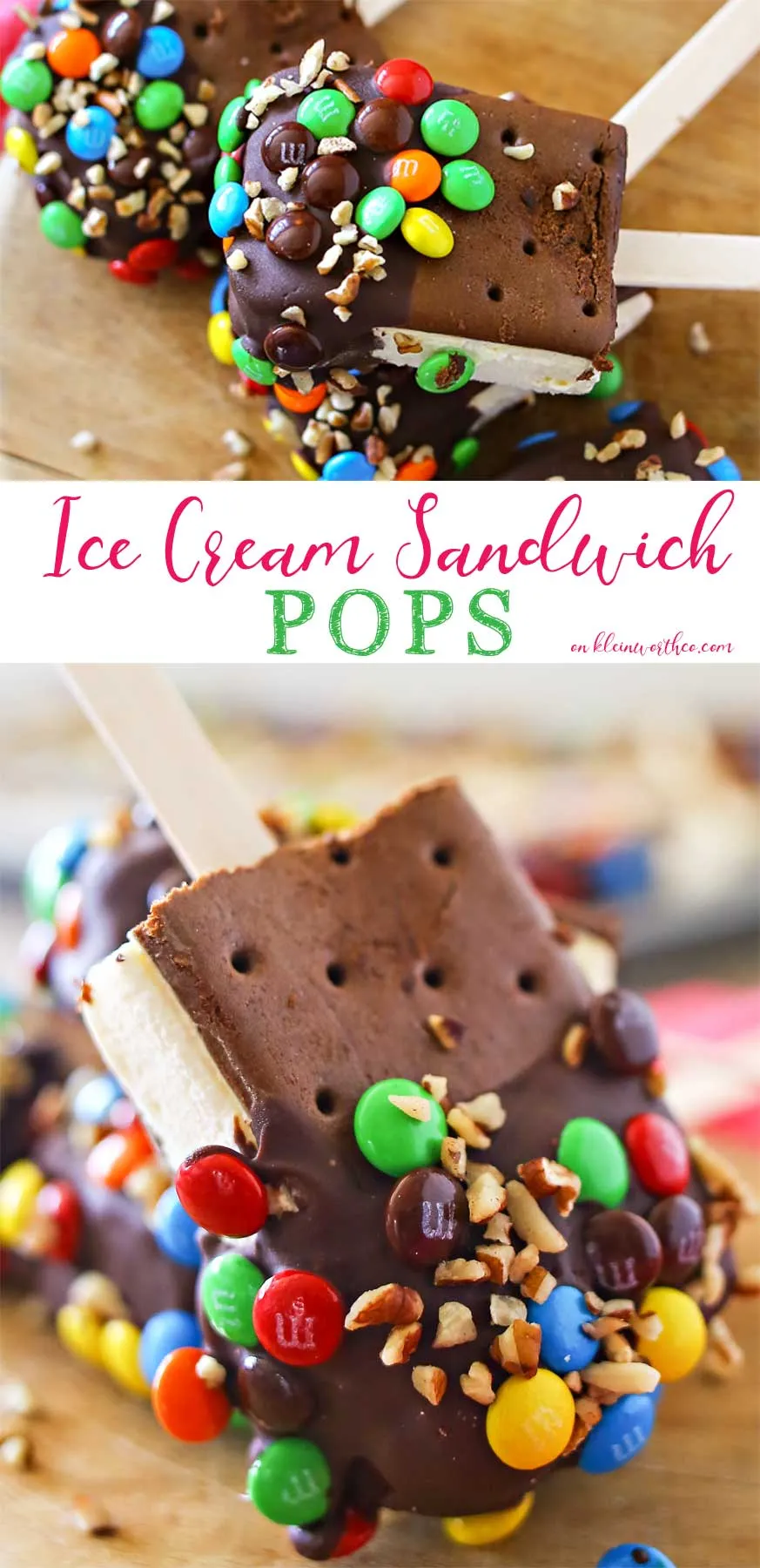 Ice Cream Sandwich Pops