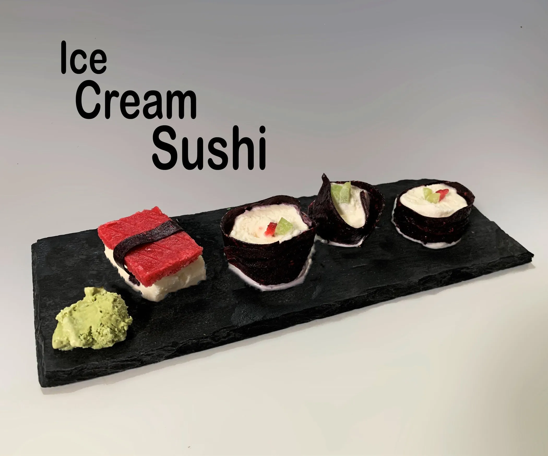 Ice Cream Sushi for a Birthday