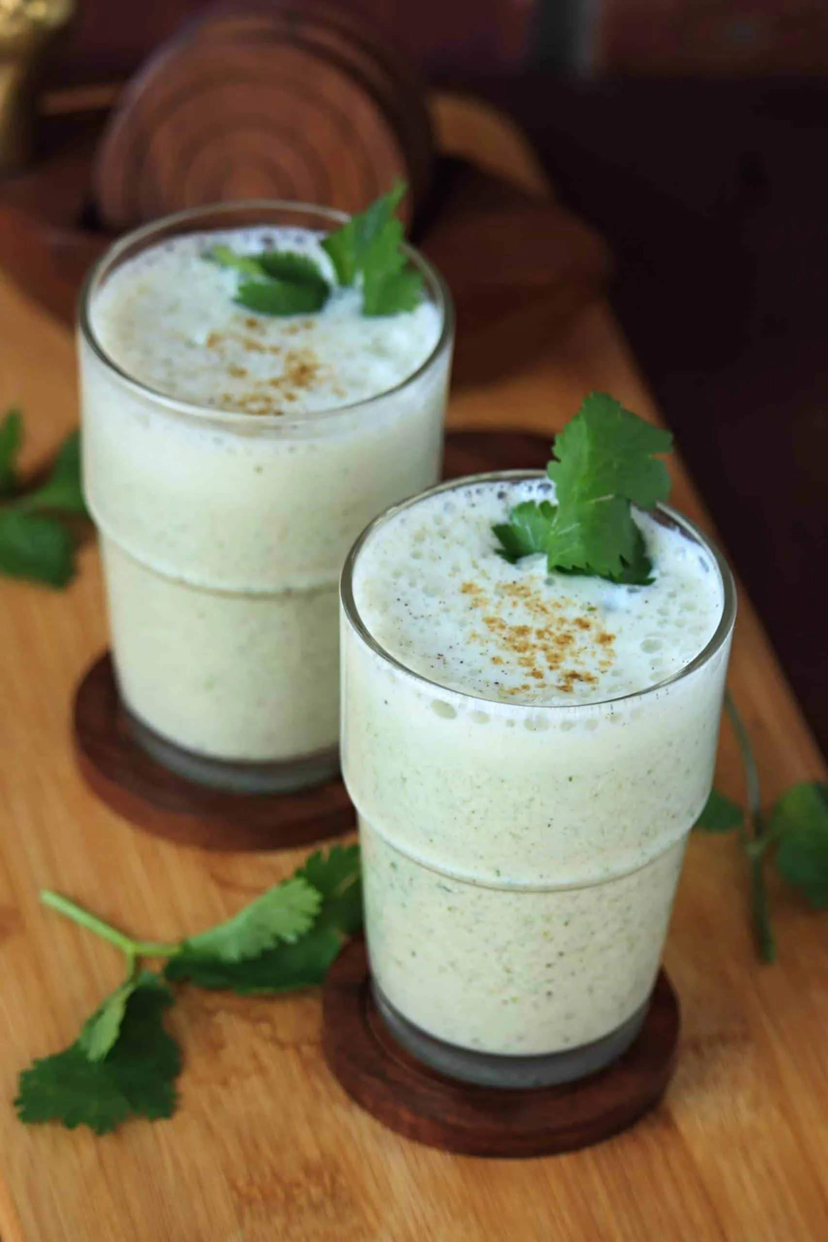 Indian Spiced Buttermilk Drink Vegan Chaas