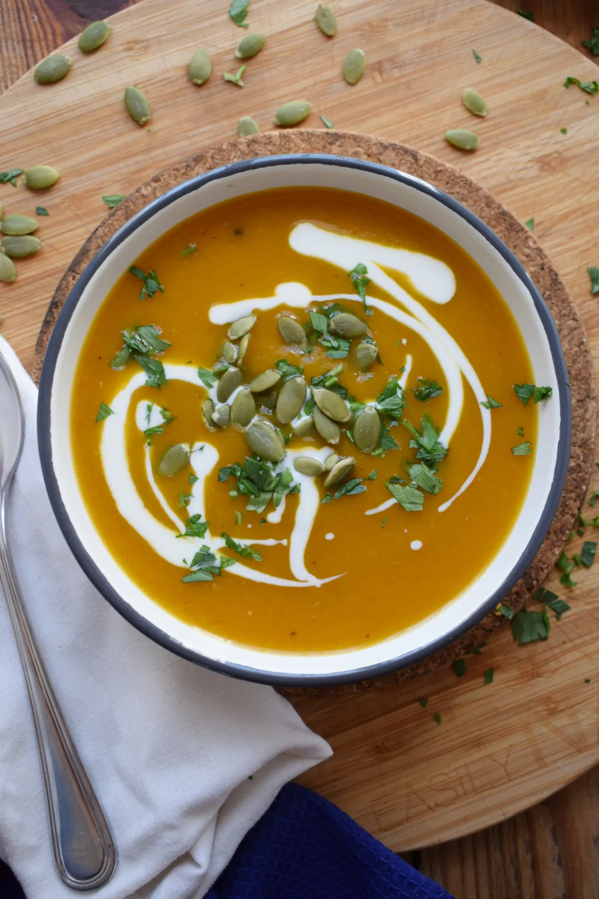 Indian Spiced Roasted Squash Soup