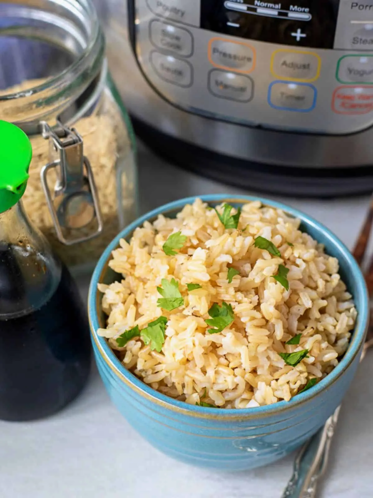 Instant Pot Brown Rice Bowl