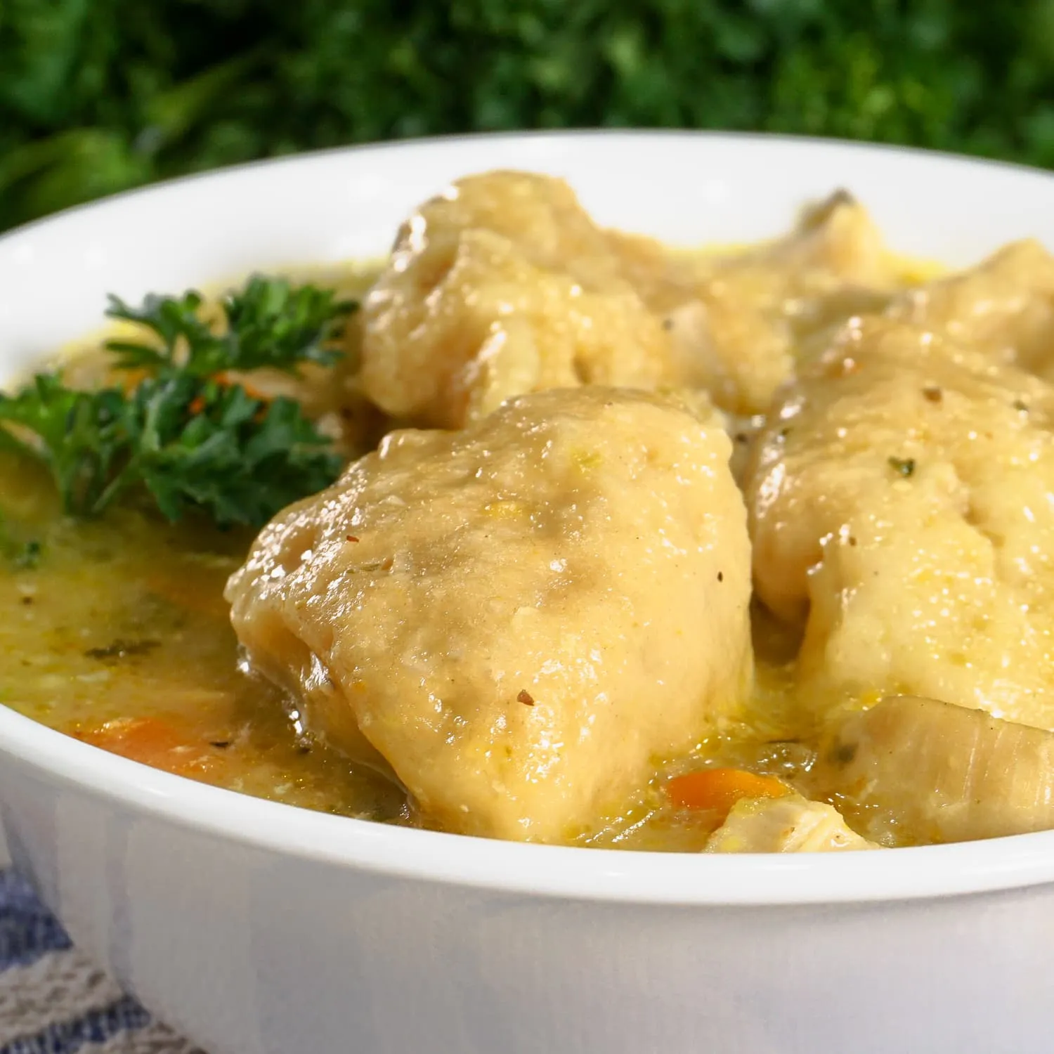 Instant Pot Chicken and Dumplings with Bisquick