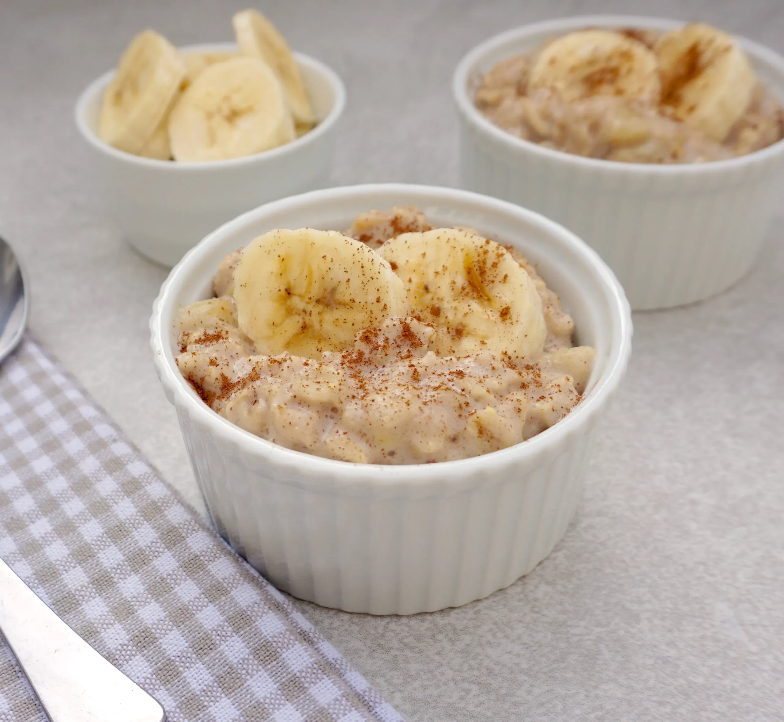 Instant Pot Cinnamon Banana Oatmeal