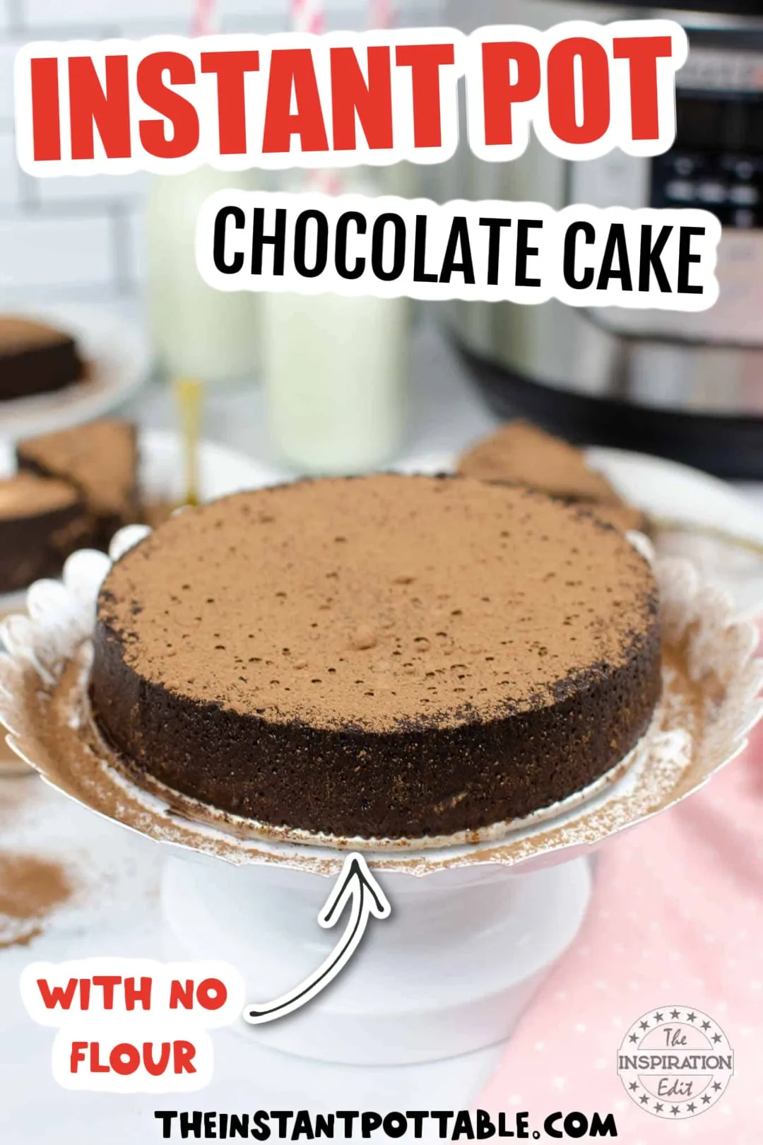 Instant Pot Flourless Chocolate Cake