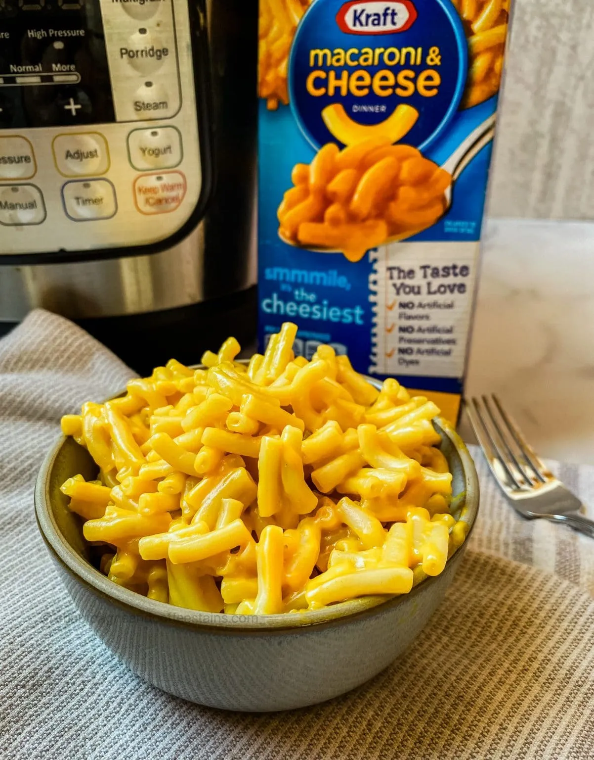 Instant Pot Mac Cheese with Corn