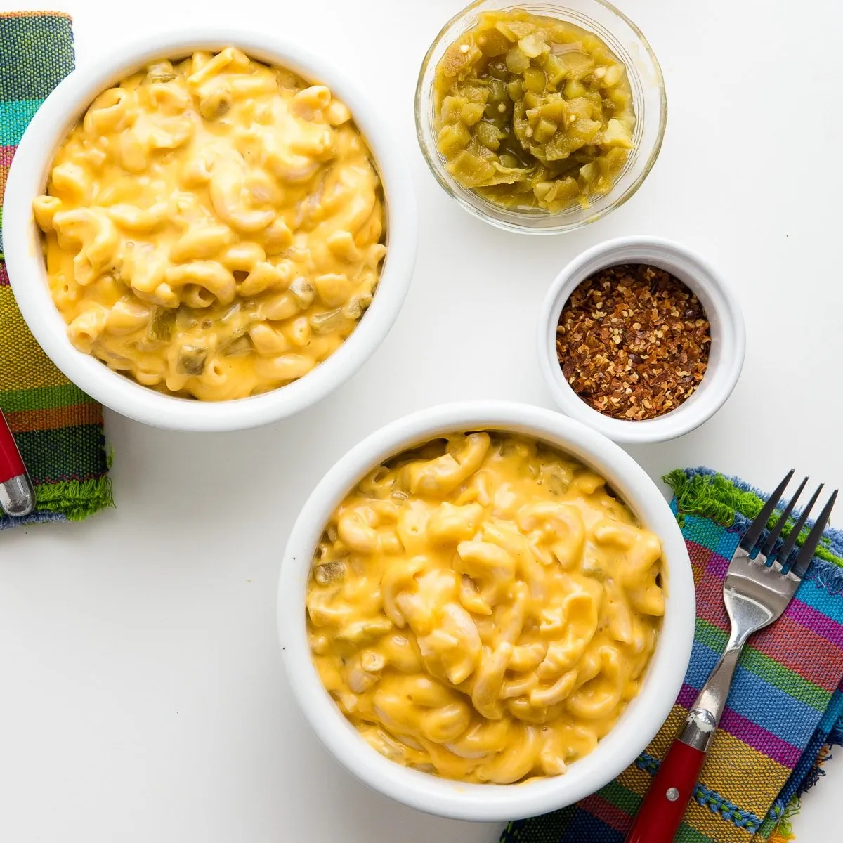 Instant Pot Mac and Cheese with Green Chiles