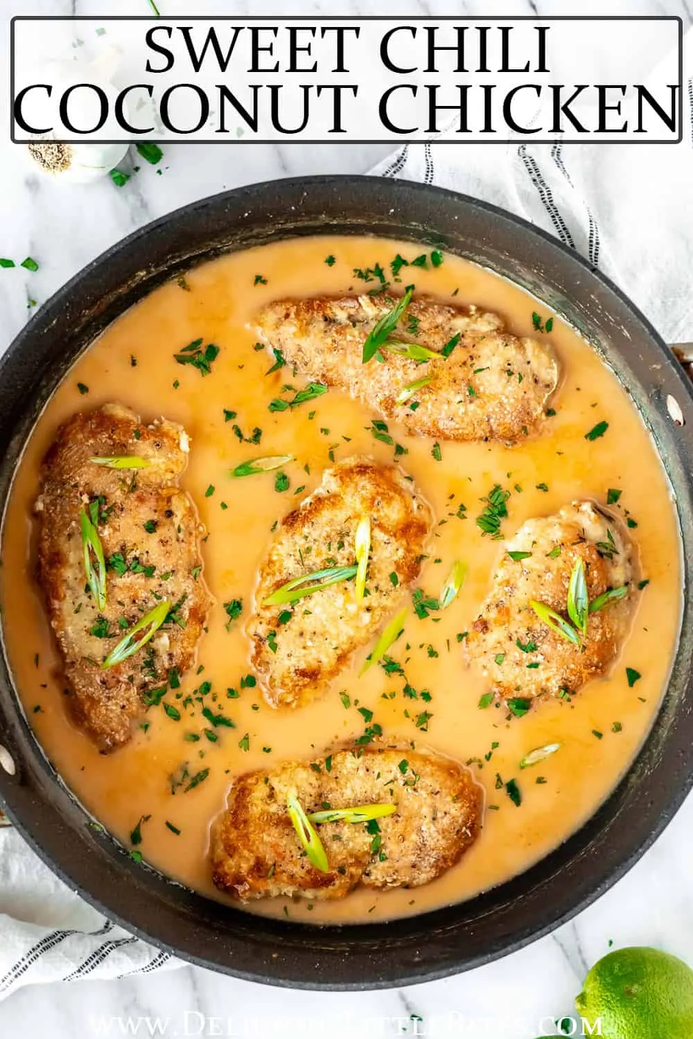 Instant Pot Sweet Chili Coconut Chicken