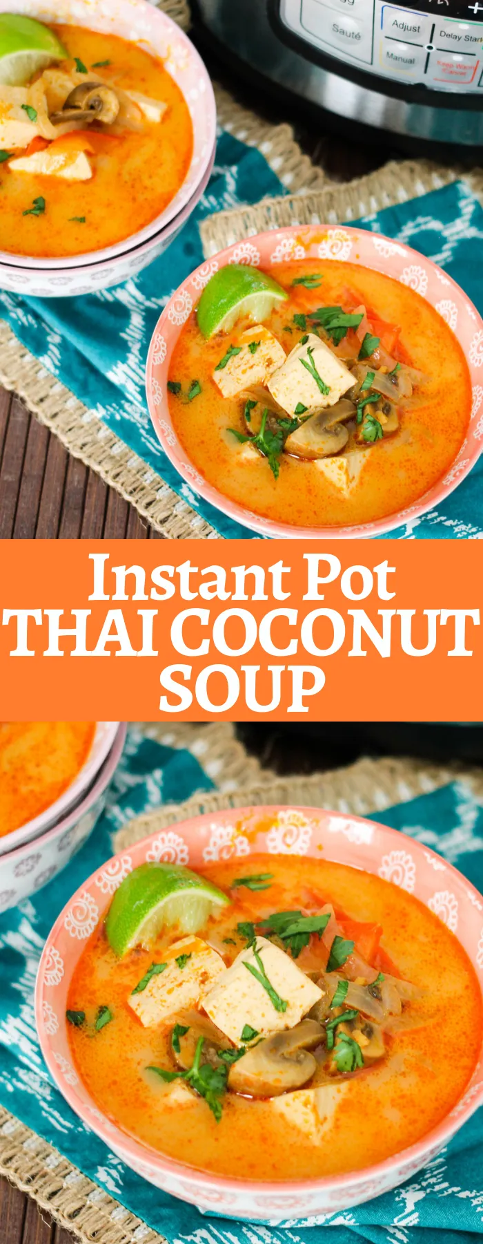 Instant Pot Thai Coconut Soup