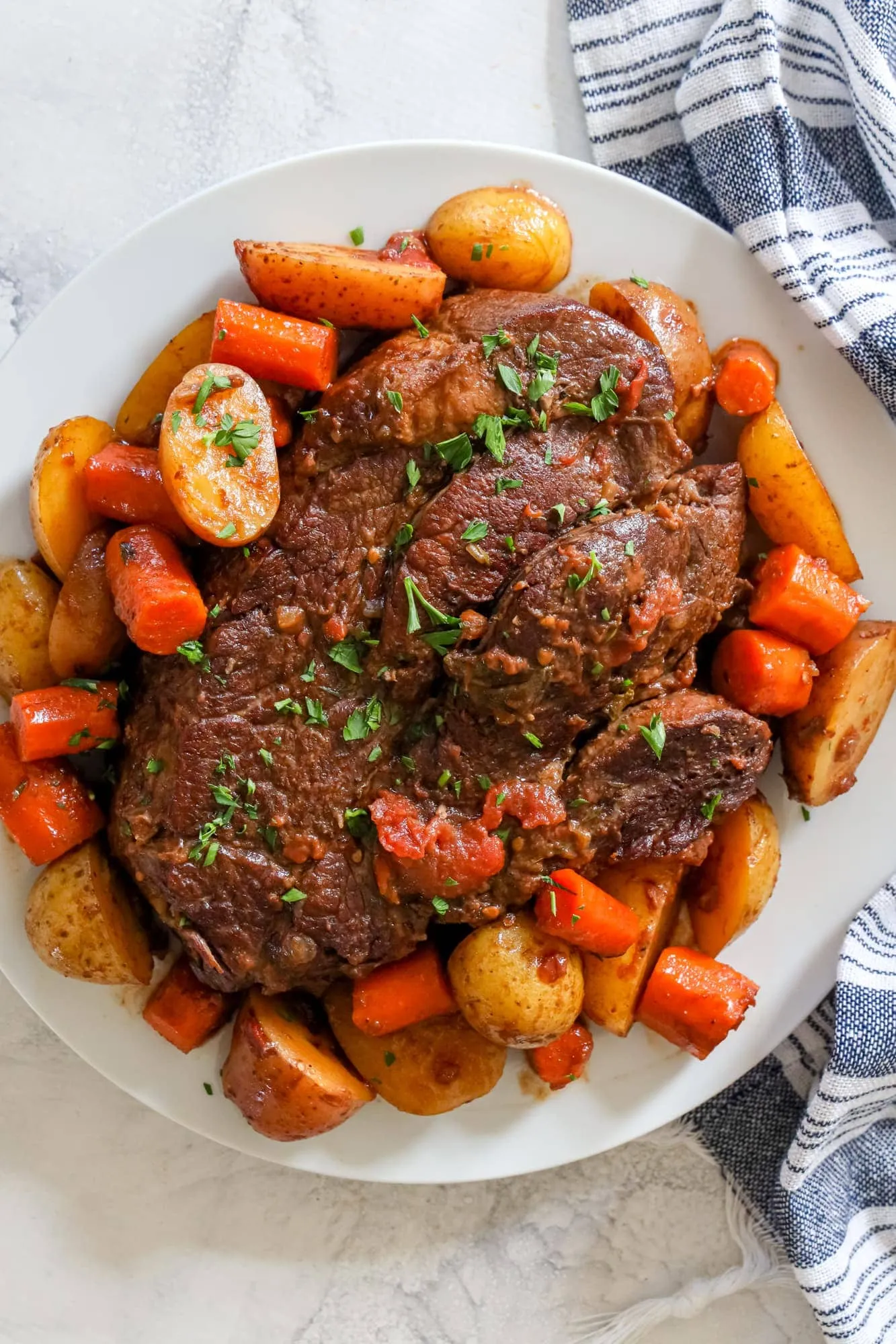 Instapot Pot Roast for a Crowd