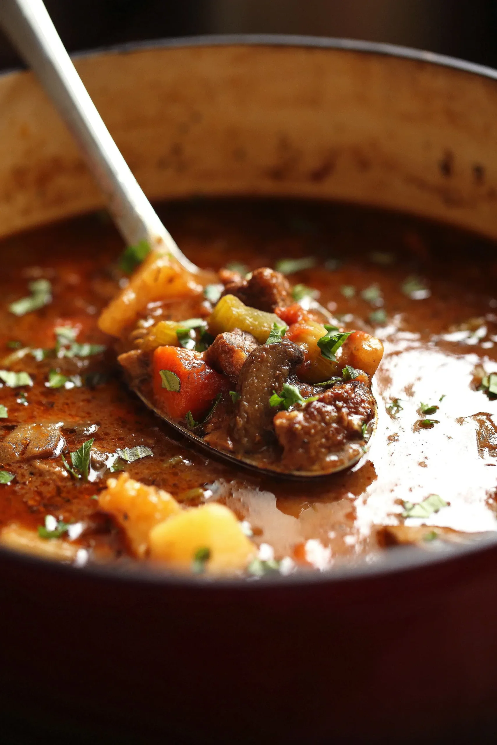 Italian Beef Cheek Stew