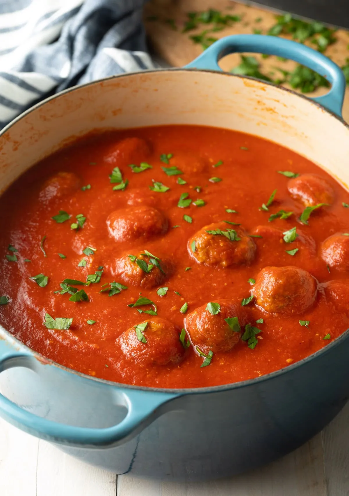 Italian Pork Sausage Meatballs