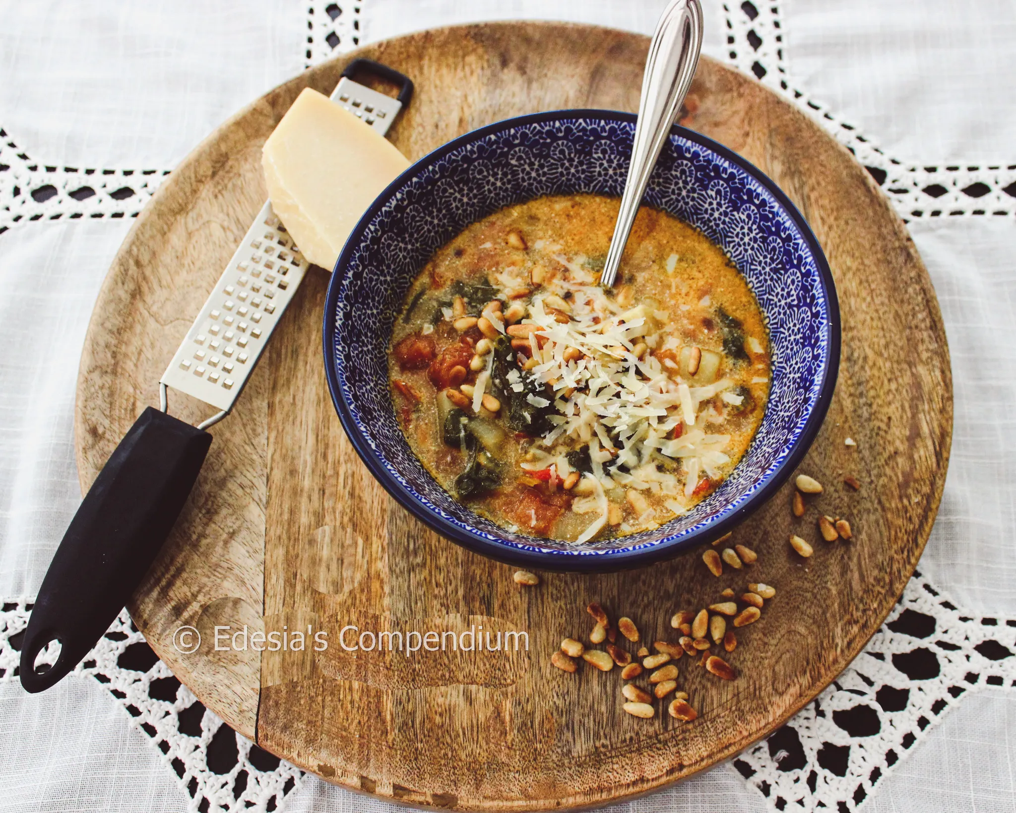 Italian Rice and Chard Soup