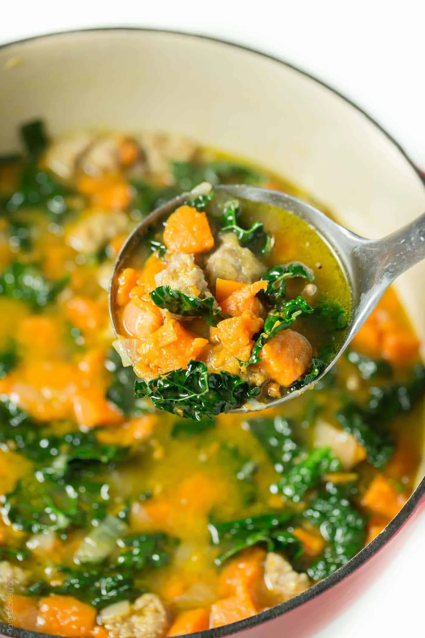 Italian Sausage and Sweet Potato Soup