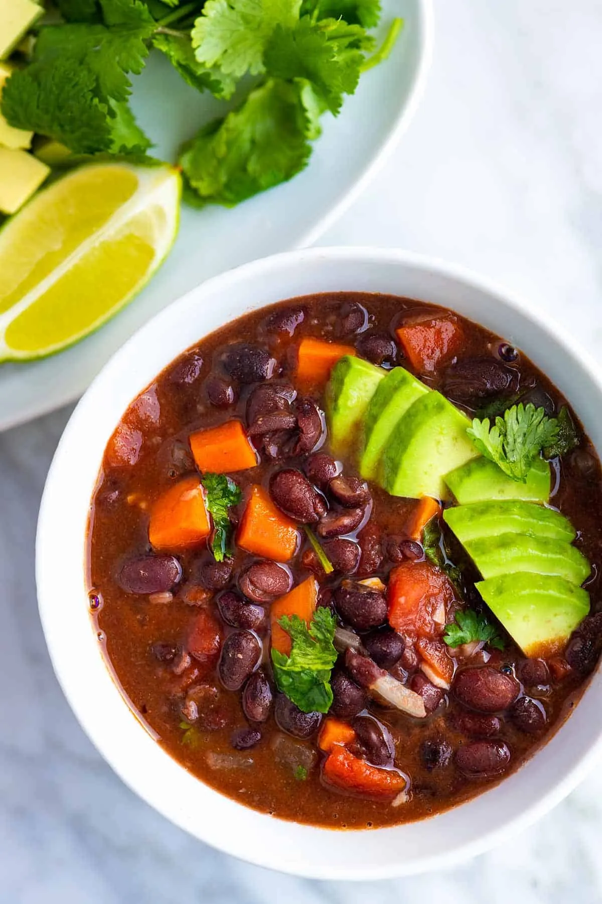 Jalapeno Black Bean White Bean Soup