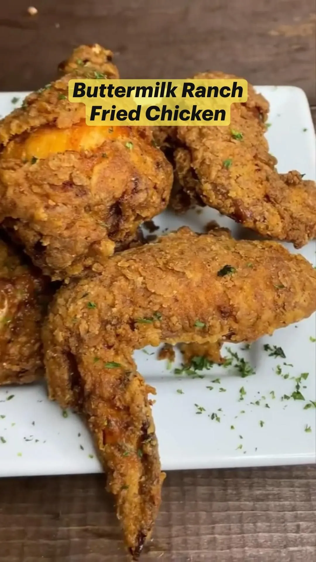 Jalapeno Buttermilk Ranch Fried Chicken