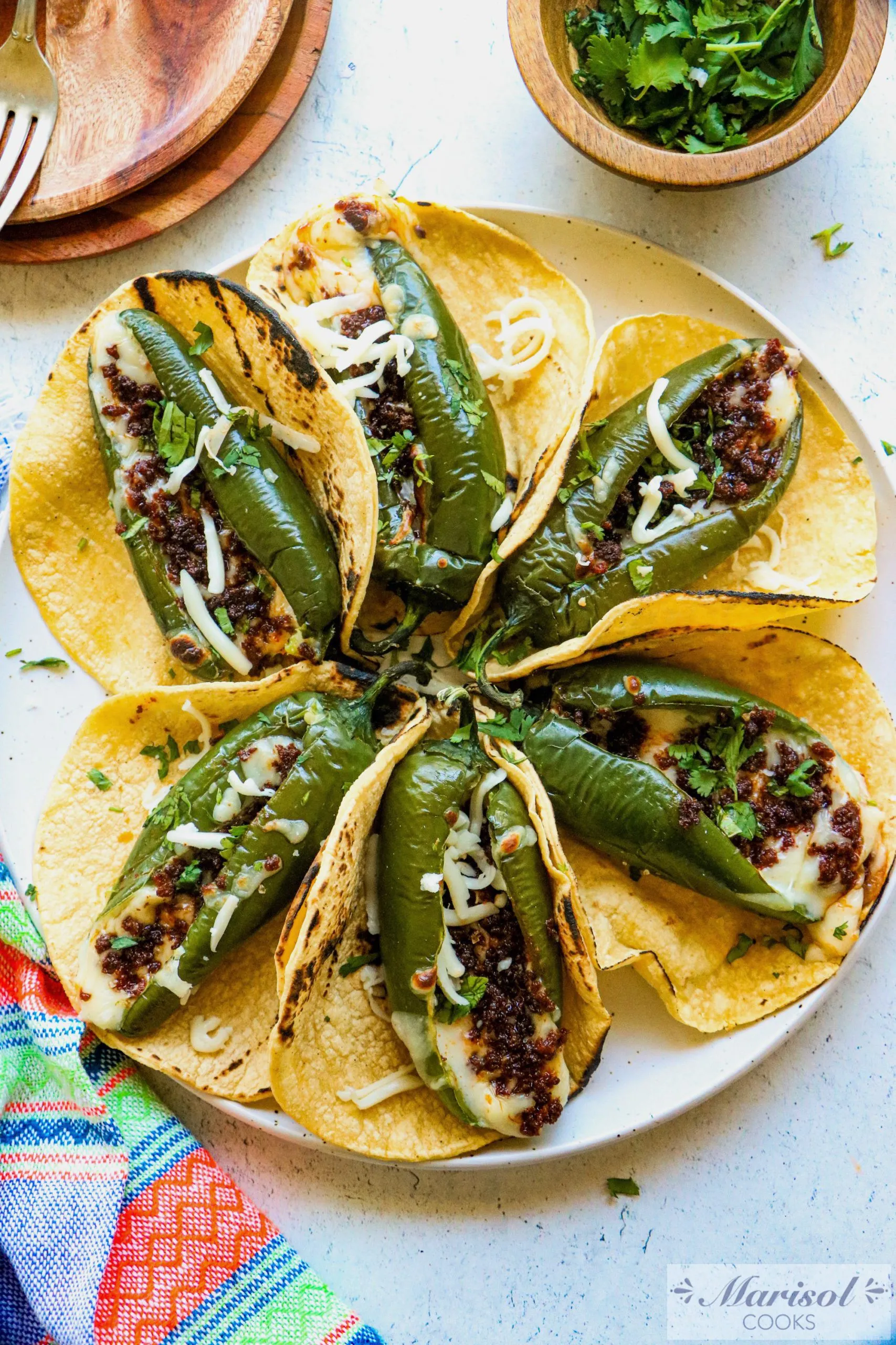 Jalapenos Stuffed with Chorizo and Cream Cheese