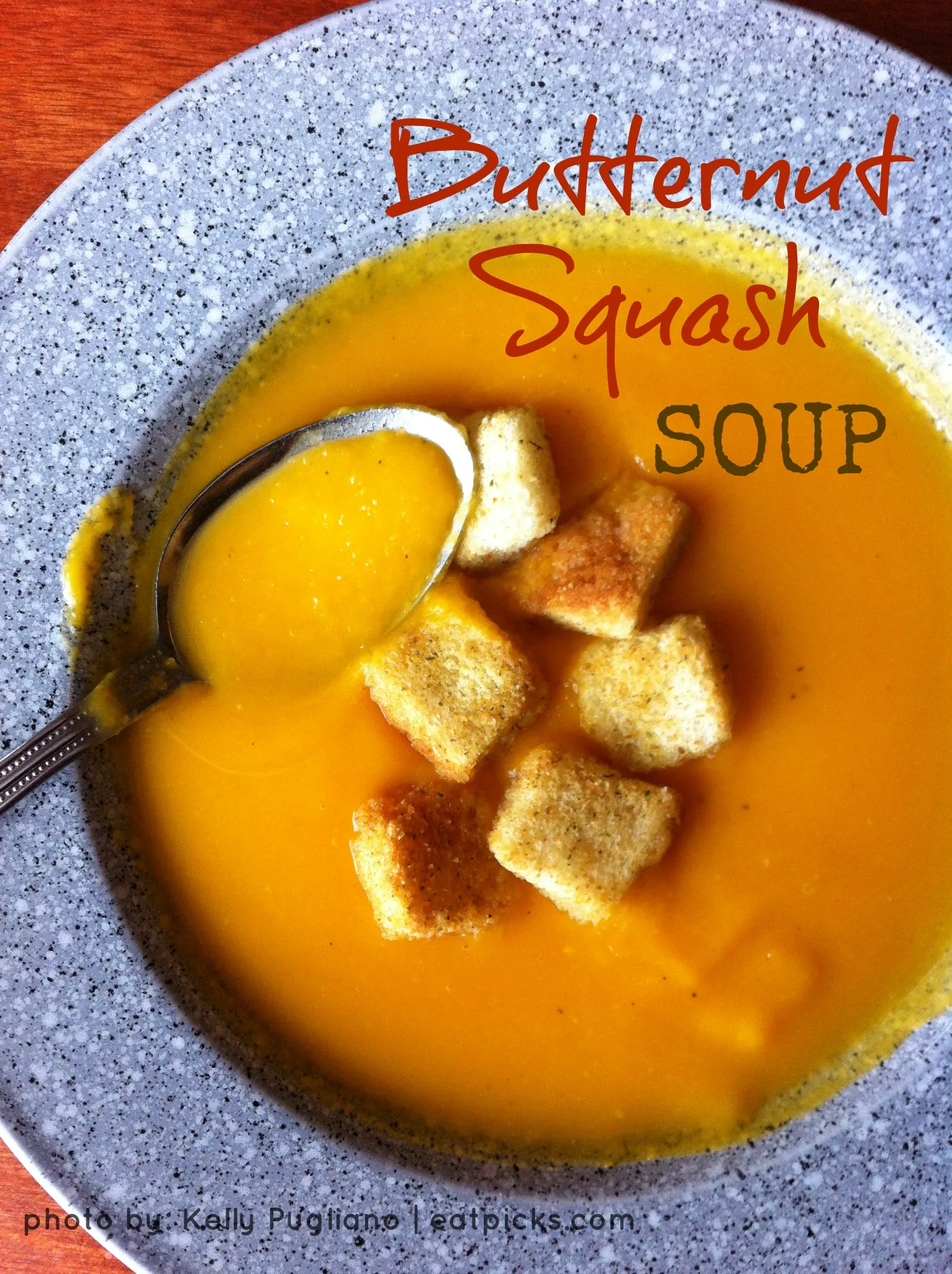 Jen's Fast Low Fat Butternut Squash Soup