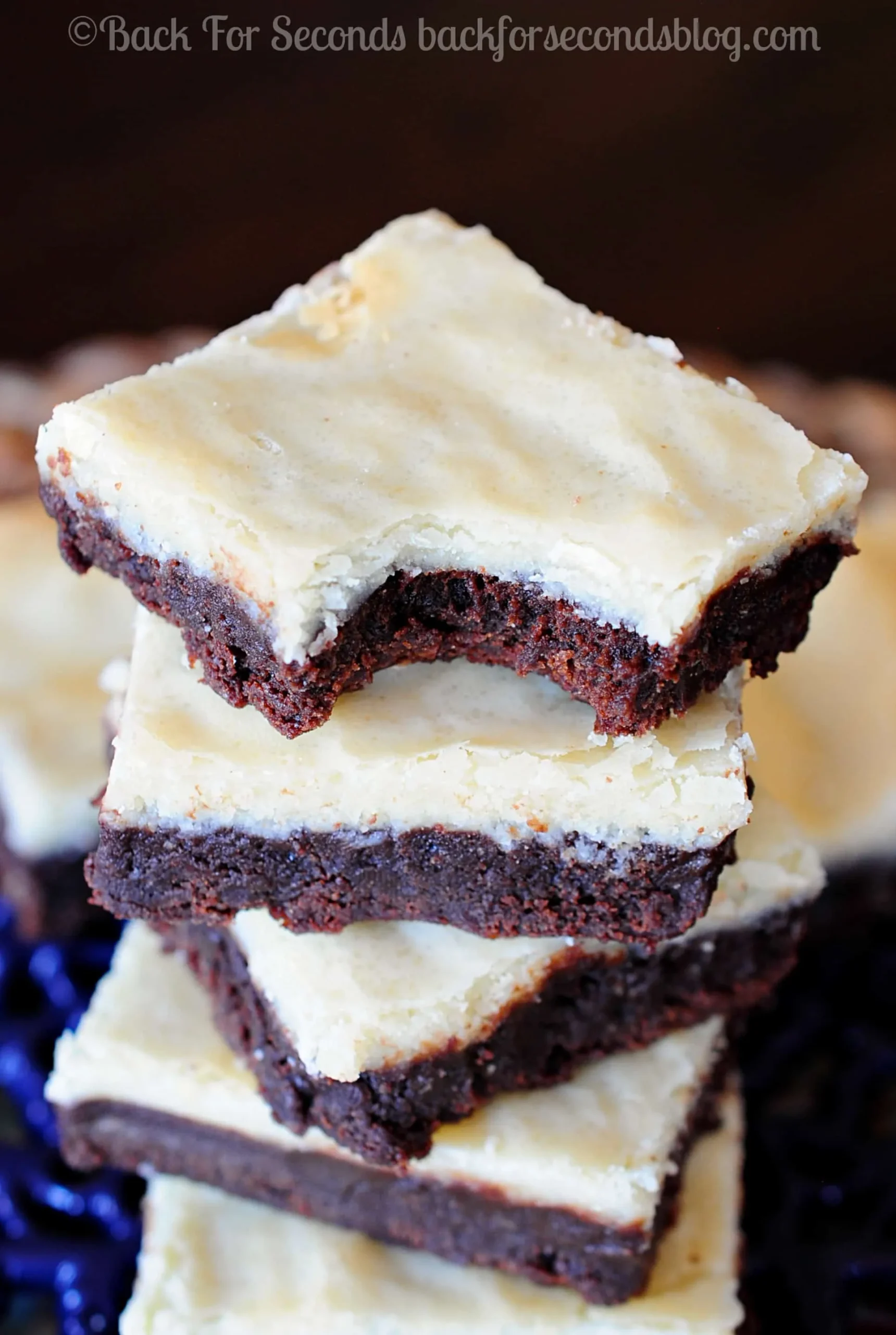 Jessica's Black and White Brownies