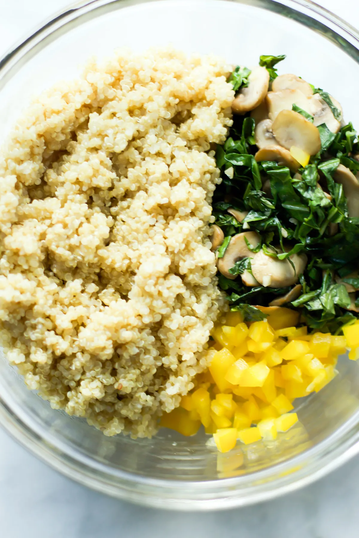 Kalamata Collard Quinoa Salad