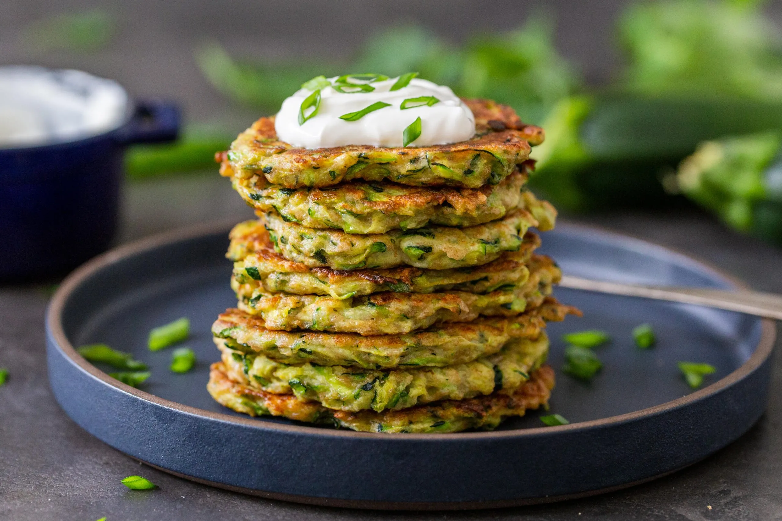 Kamut and Zucchini Fritters