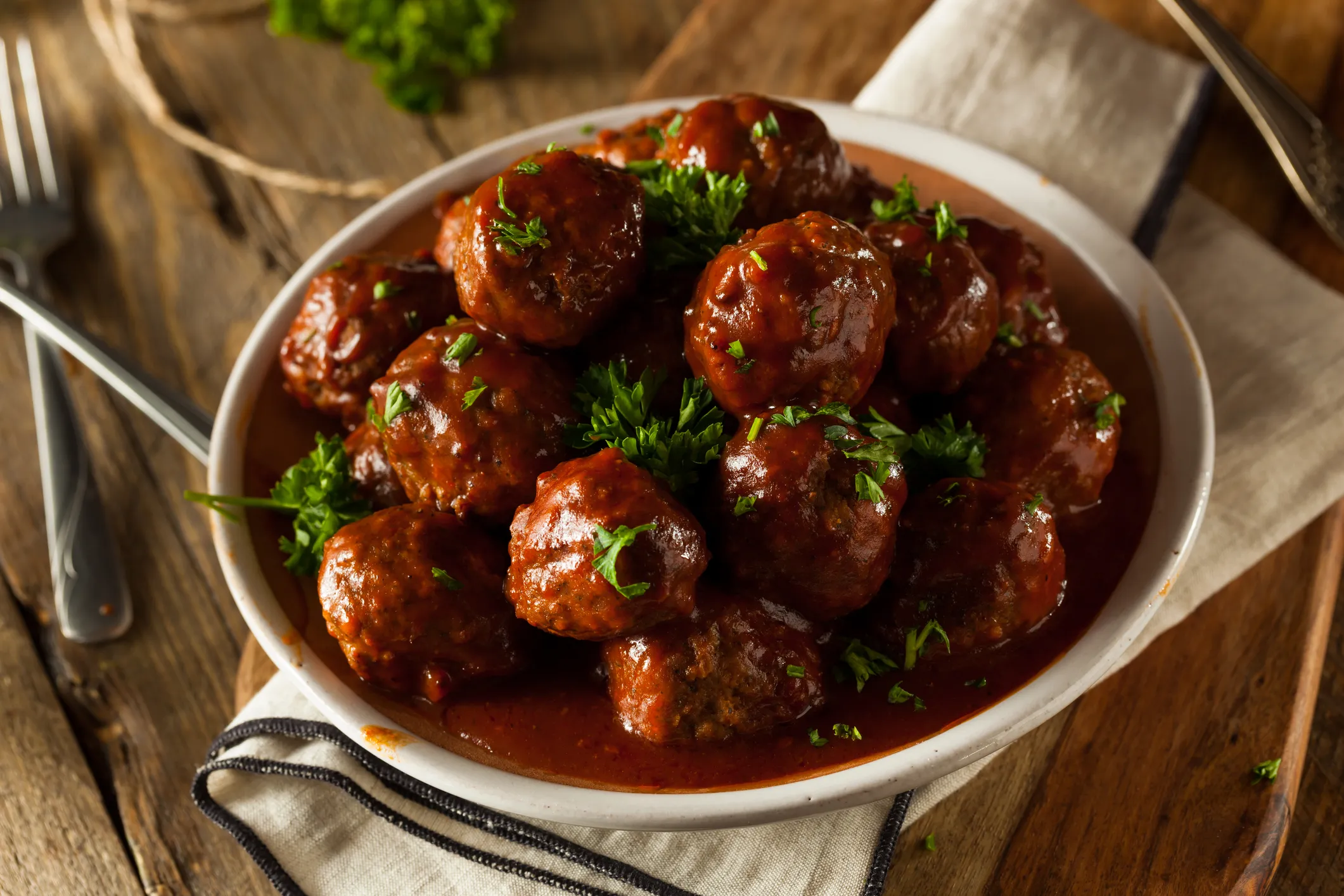 Kansas City BBQ Meatballs
