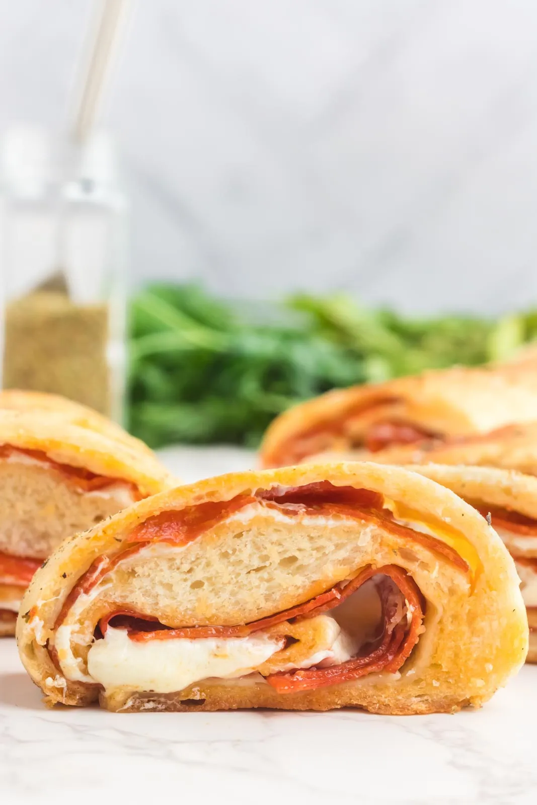 Karen's Christmas Eve Pepperoni Bread