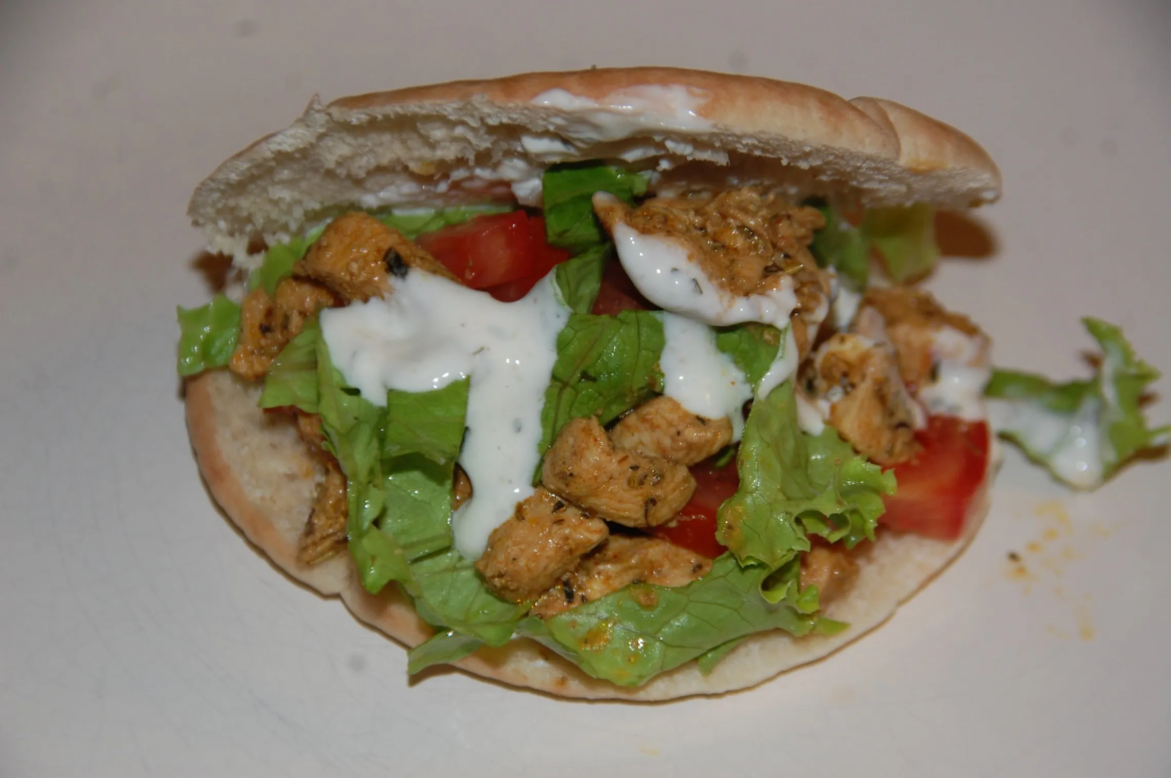 Kebabs au Poulet Sauce au Yogourt