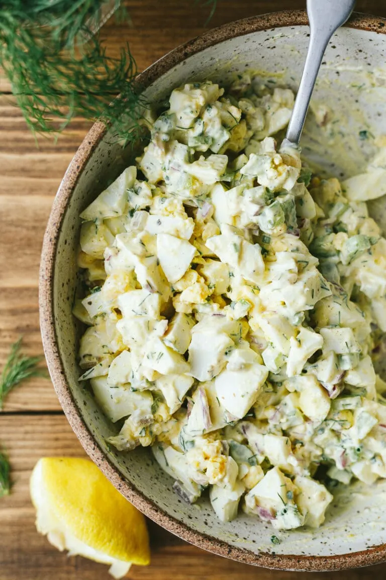 Keto Egg Salad Low Carb Gluten Free