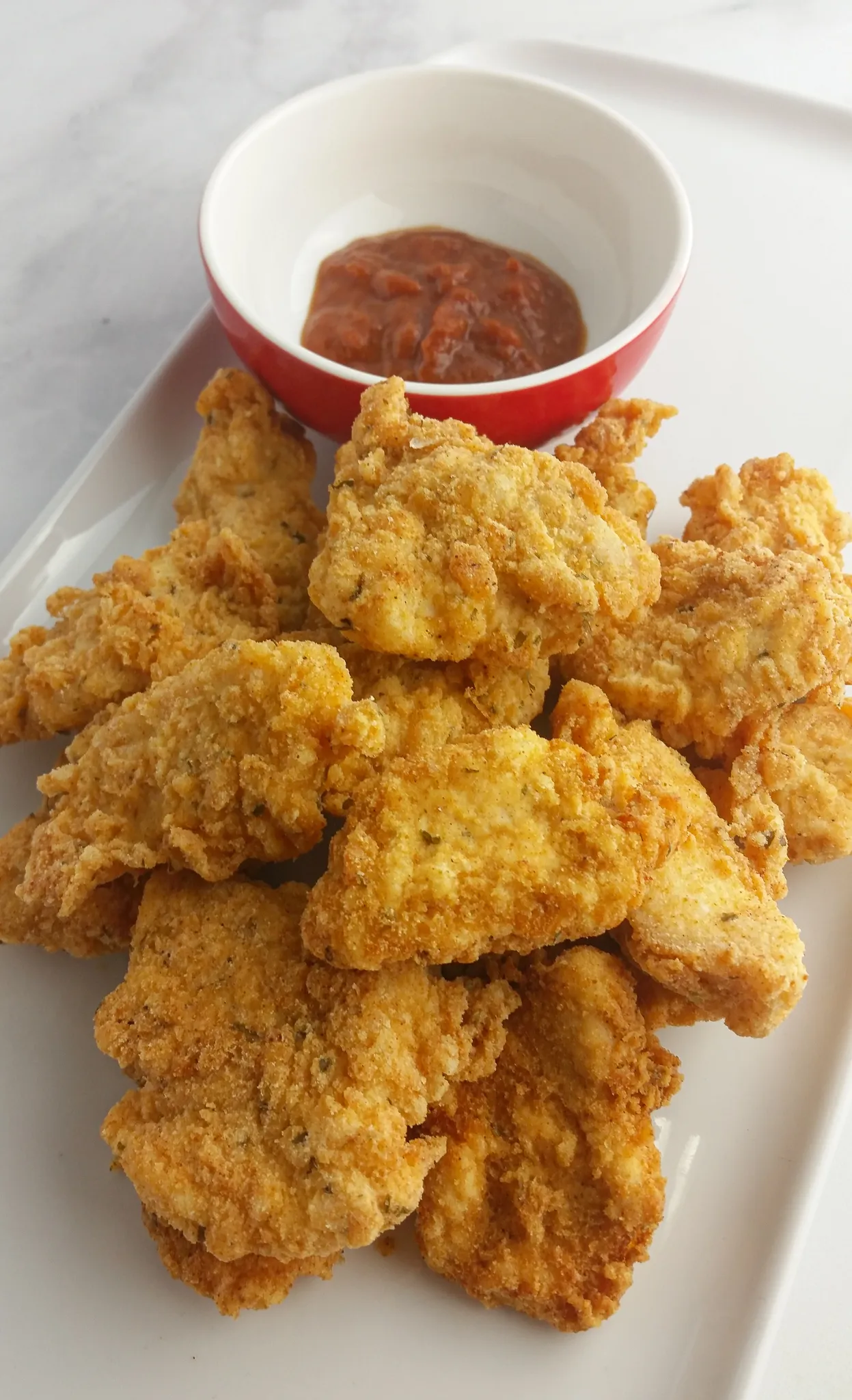 Keto Fried Chicken Nuggets