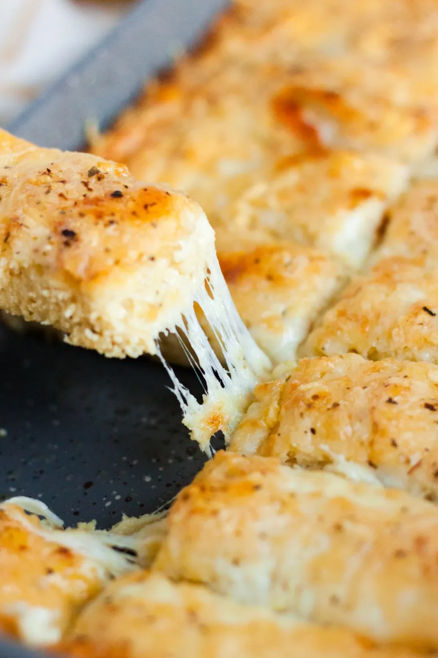 Keto Low Carb Cheesy Breadsticks