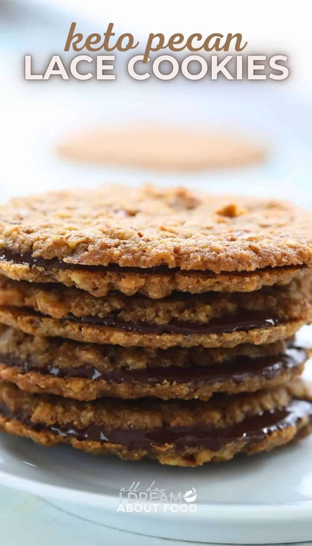 Keto Pecan Lace Cookies
