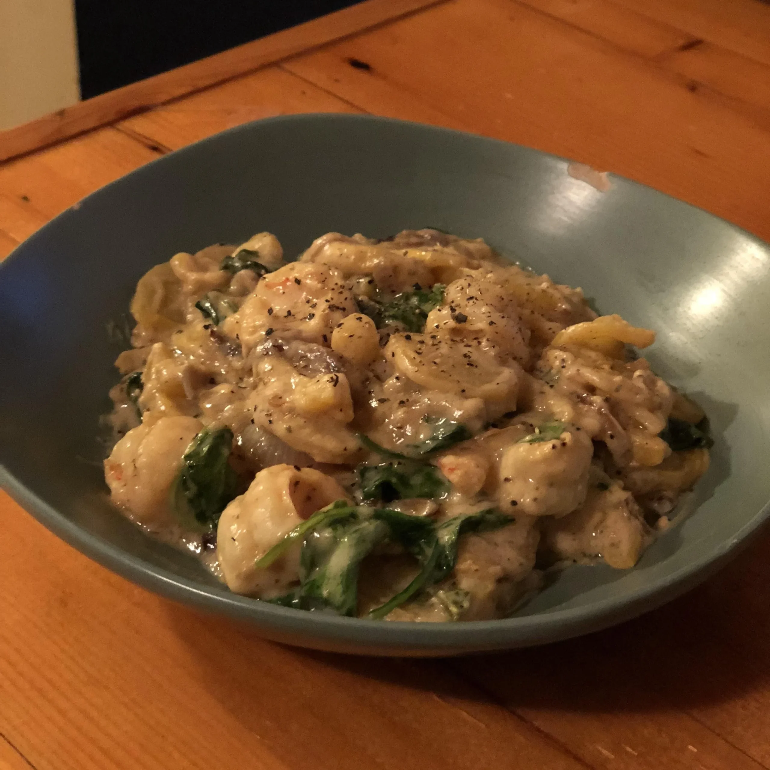 Keto Summer Squash Alfredo