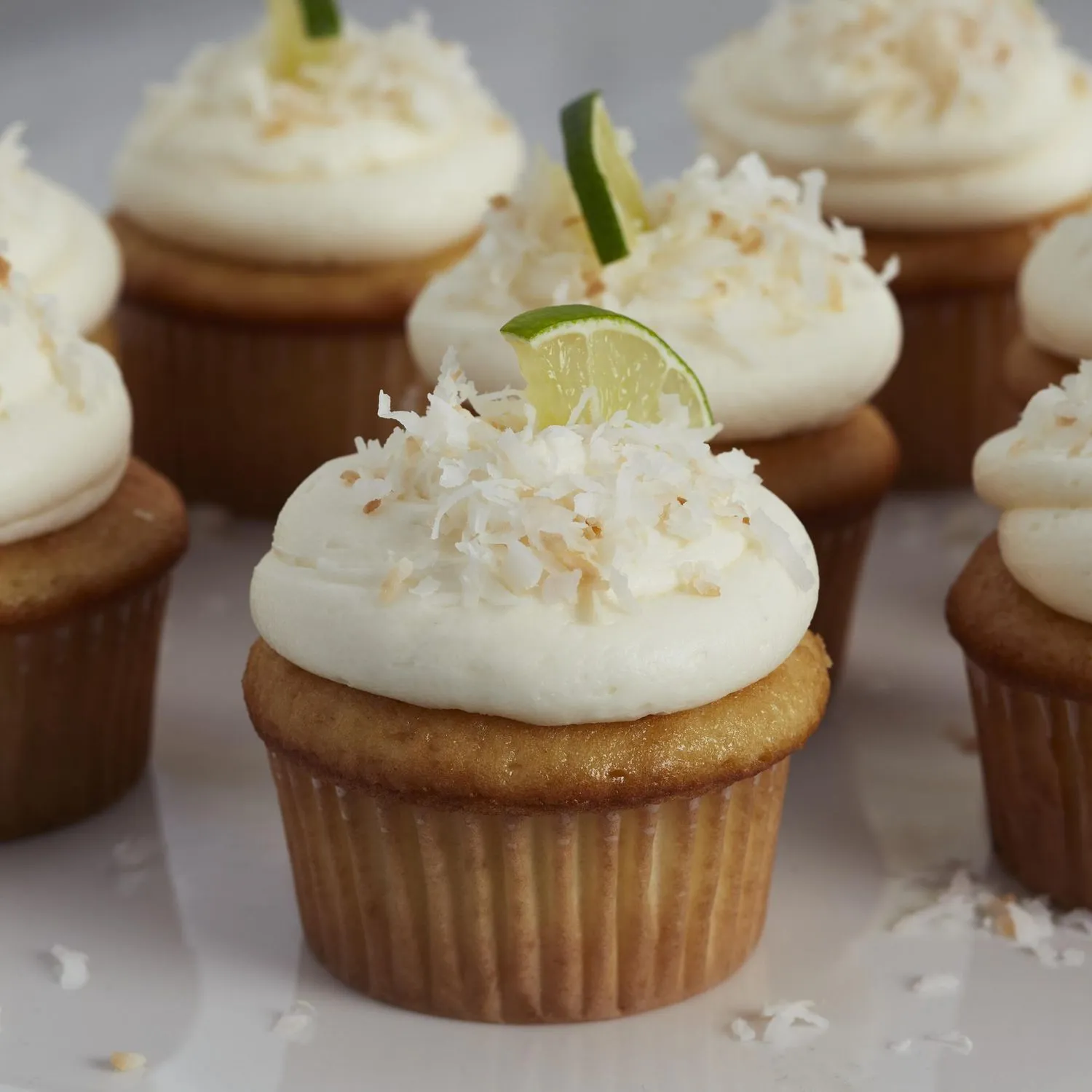 Key Lime Coconut Cupcakes
