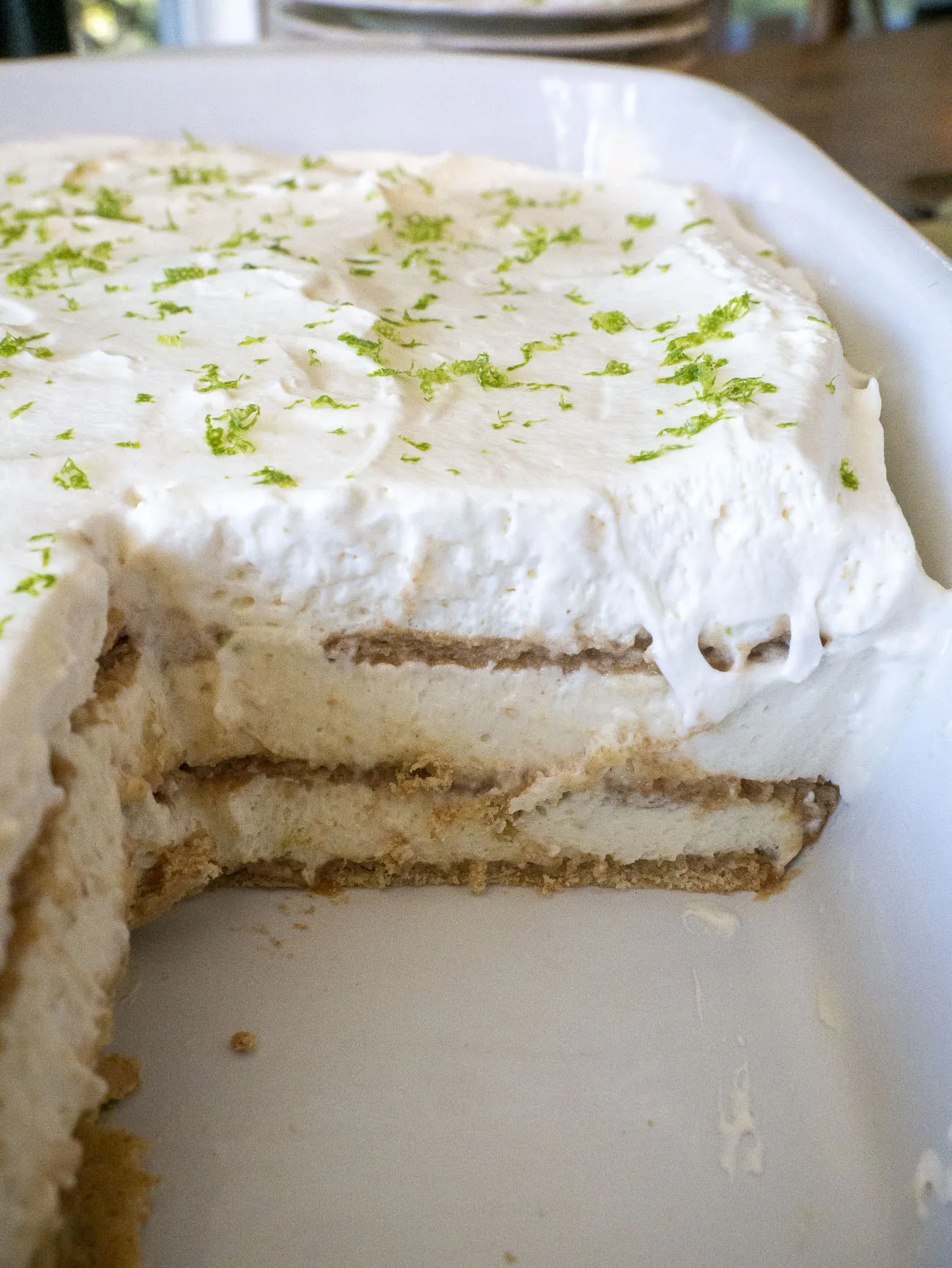 Key Lime Icebox Cheesecake