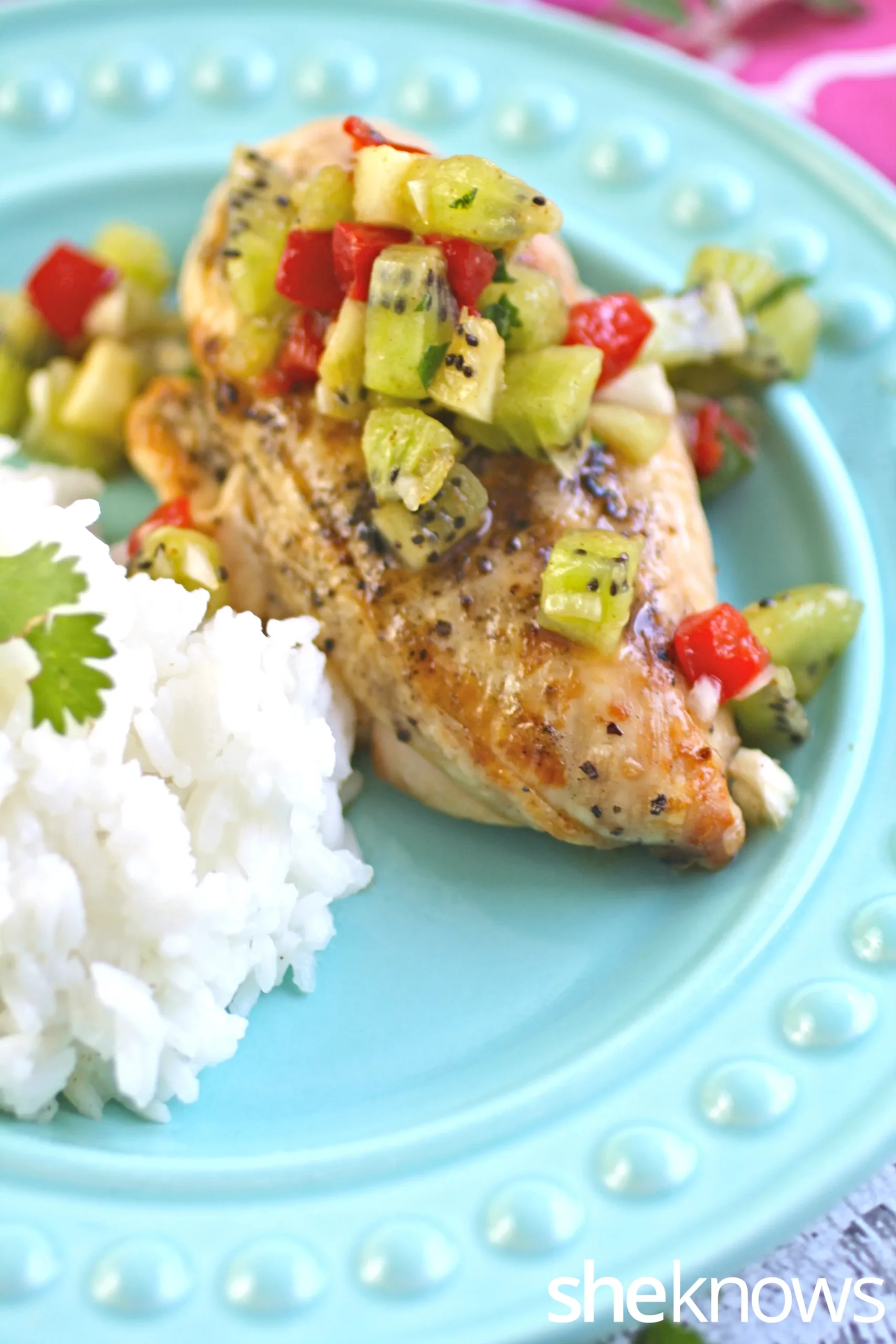 Kiwi Lime and Coconut Chicken