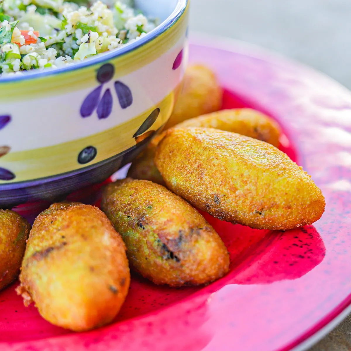 Kubba Halab Meat Filled Rice Balls