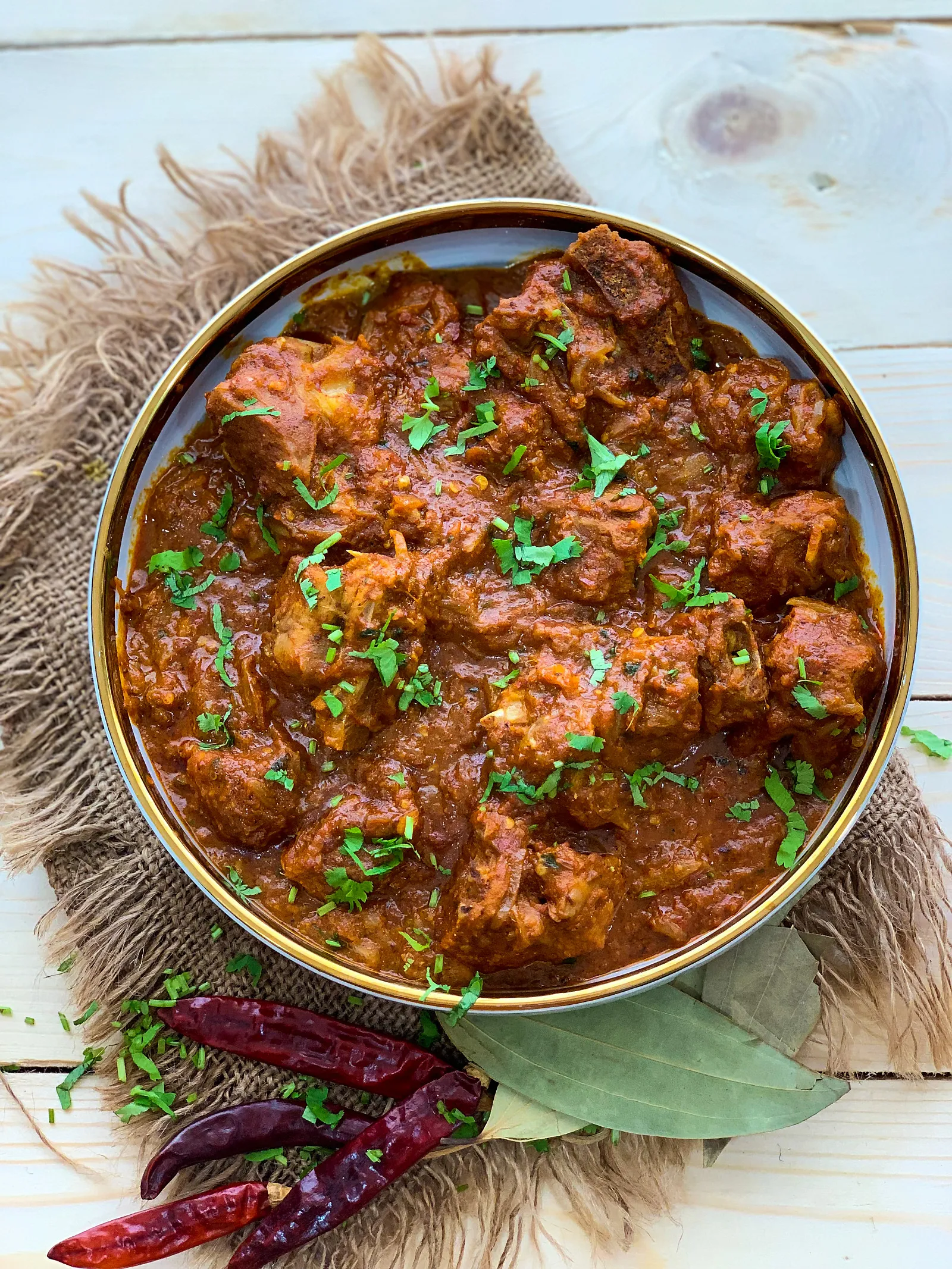 Laal Maas Rajasthani Red Mutton Curry