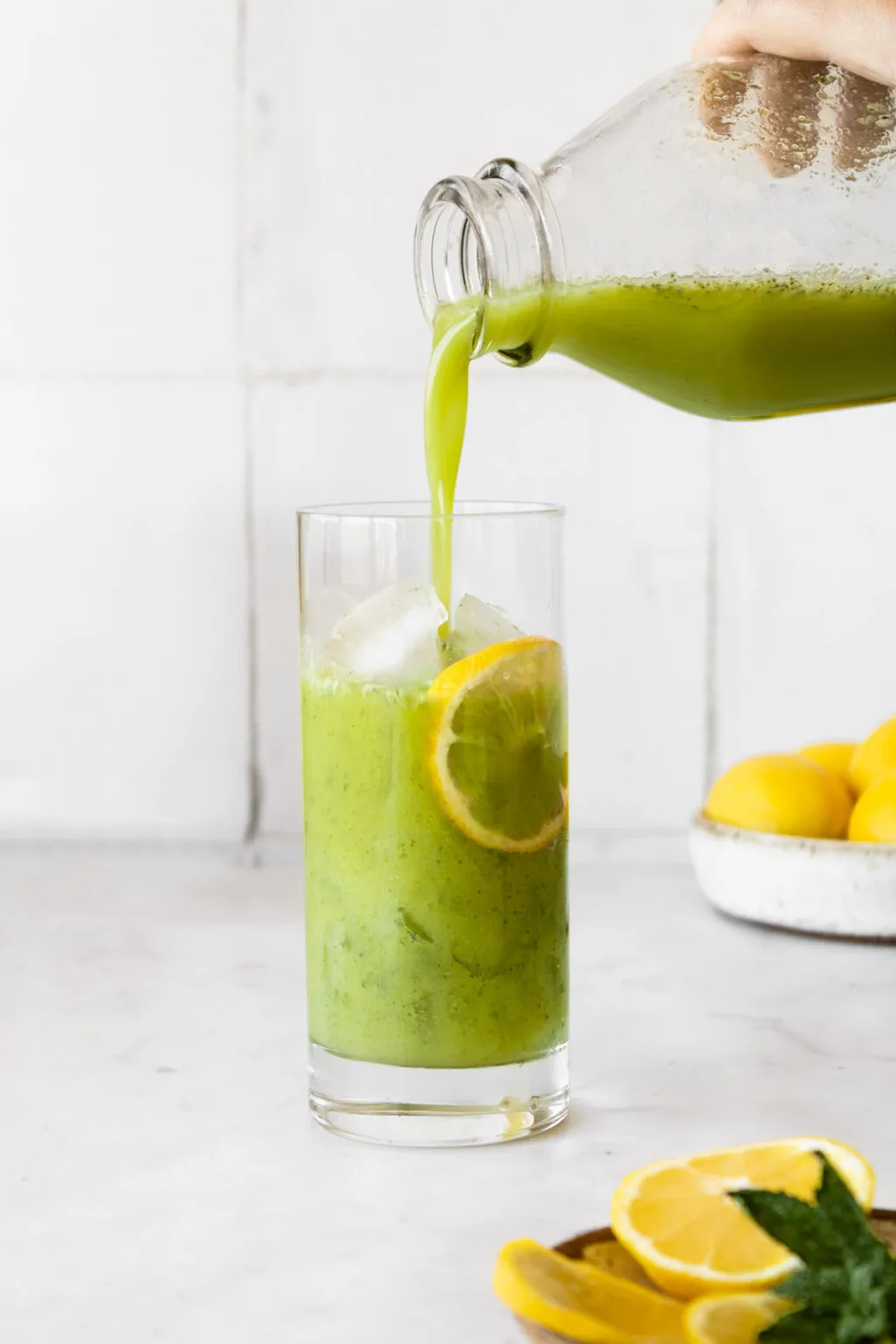 Lebanese Mint Lemonade Limonana