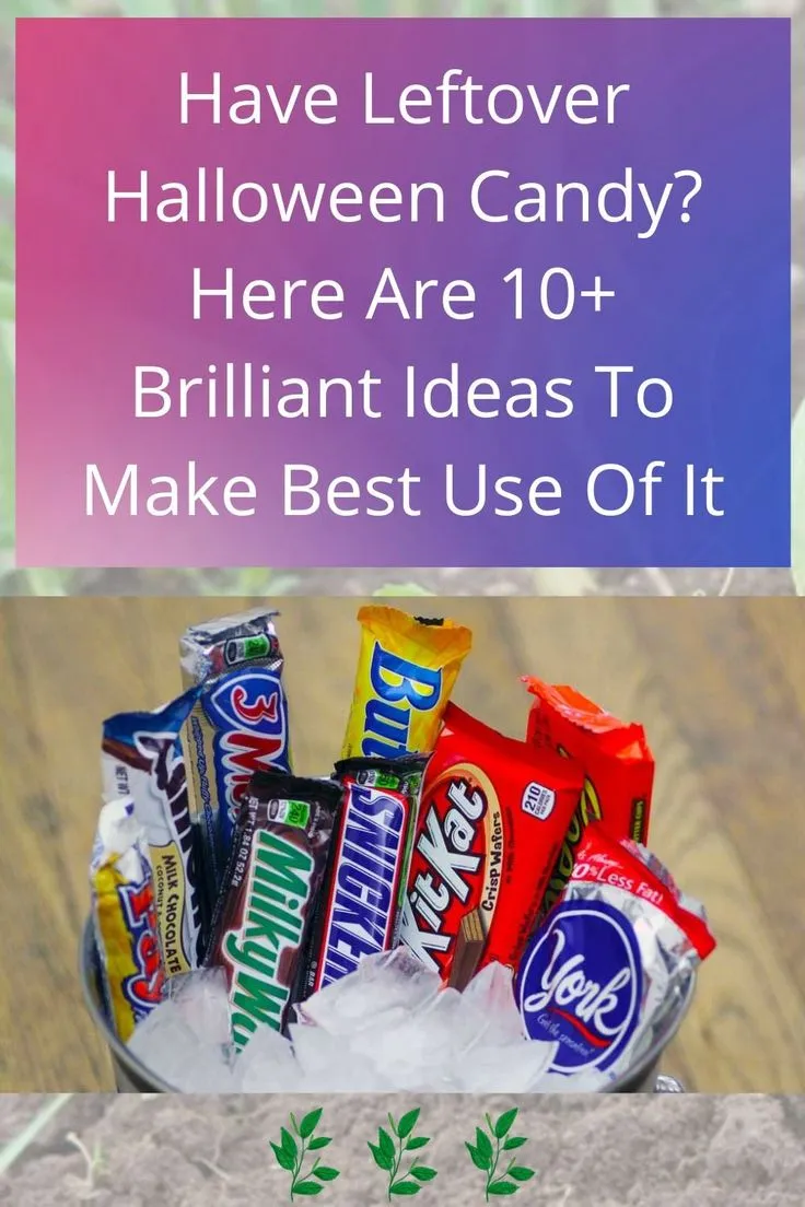 Leftover Halloween Candy Pumpkin Bread