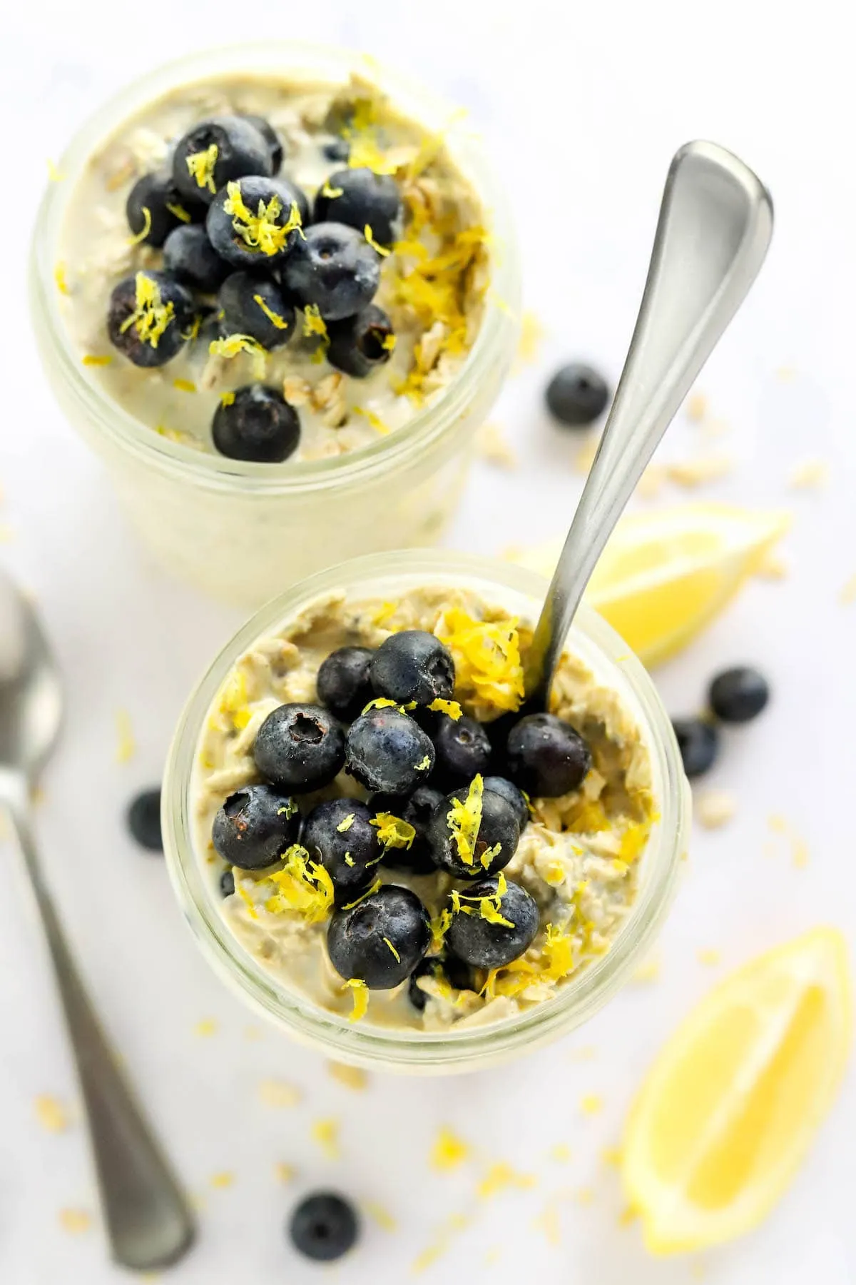 Lemon Blueberry Overnight Oats